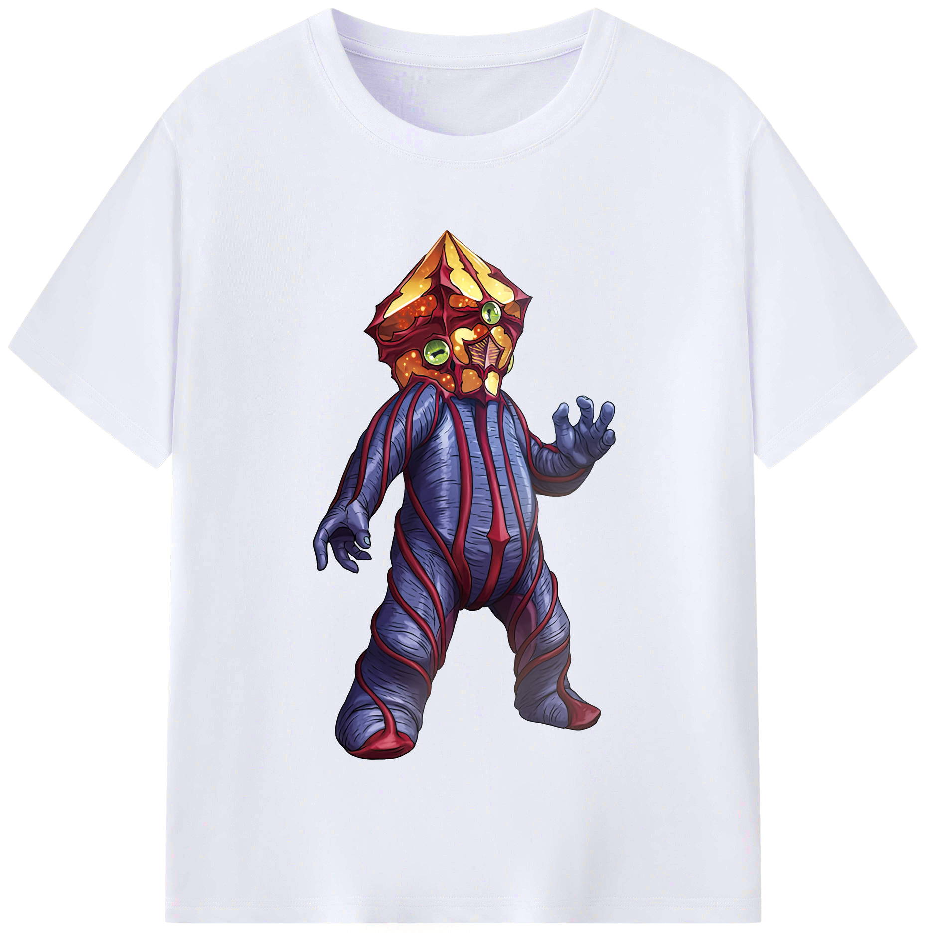 （画像用） ウルトラマン Ultraman レディースカジュアルプリントTシャツ（綿100％）