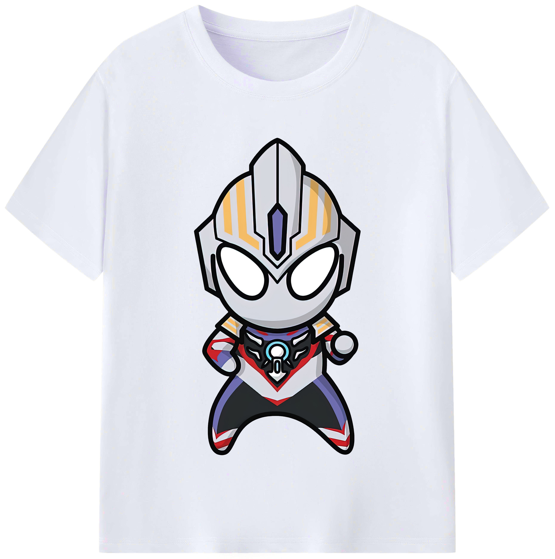 （画像用） ウルトラマン Ultraman レディースカジュアルプリントTシャツ（綿100％）