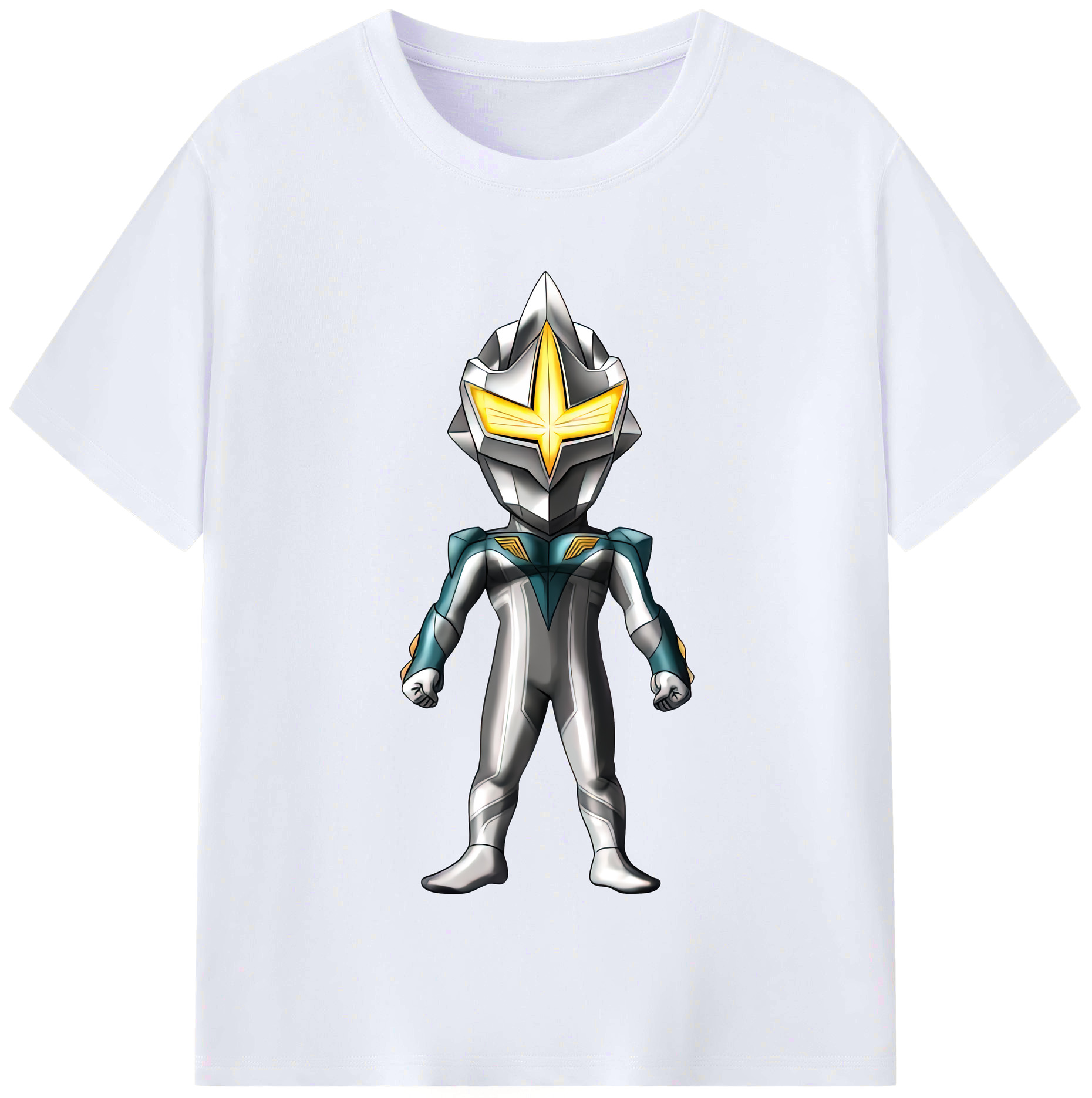 （画像用） ウルトラマン Ultraman レディースカジュアルプリントTシャツ（綿100％）