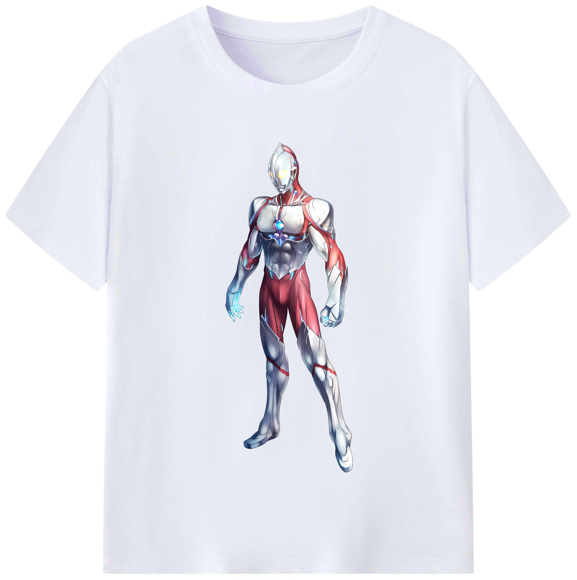（画像用） ウルトラマン Ultraman レディースカジュアルプリントTシャツ（綿100％）