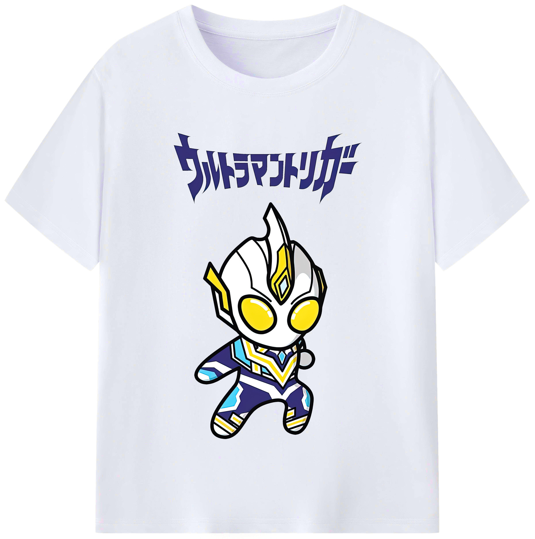（画像用） ウルトラマン Ultraman レディースカジュアルプリントTシャツ（綿100％）