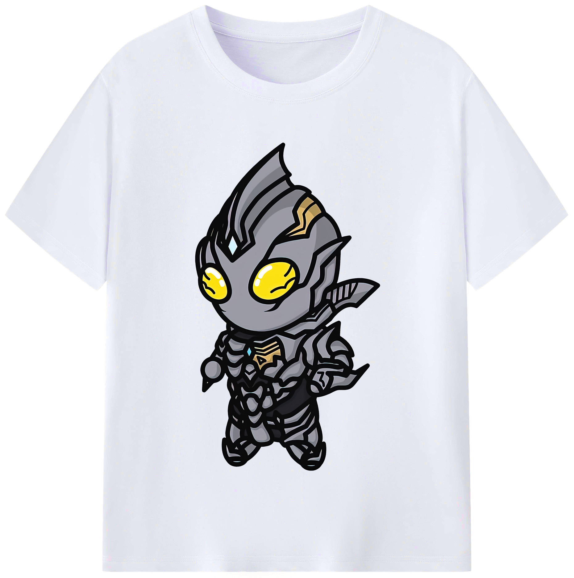 （画像用） ウルトラマン Ultraman レディースカジュアルプリントTシャツ（綿100％）