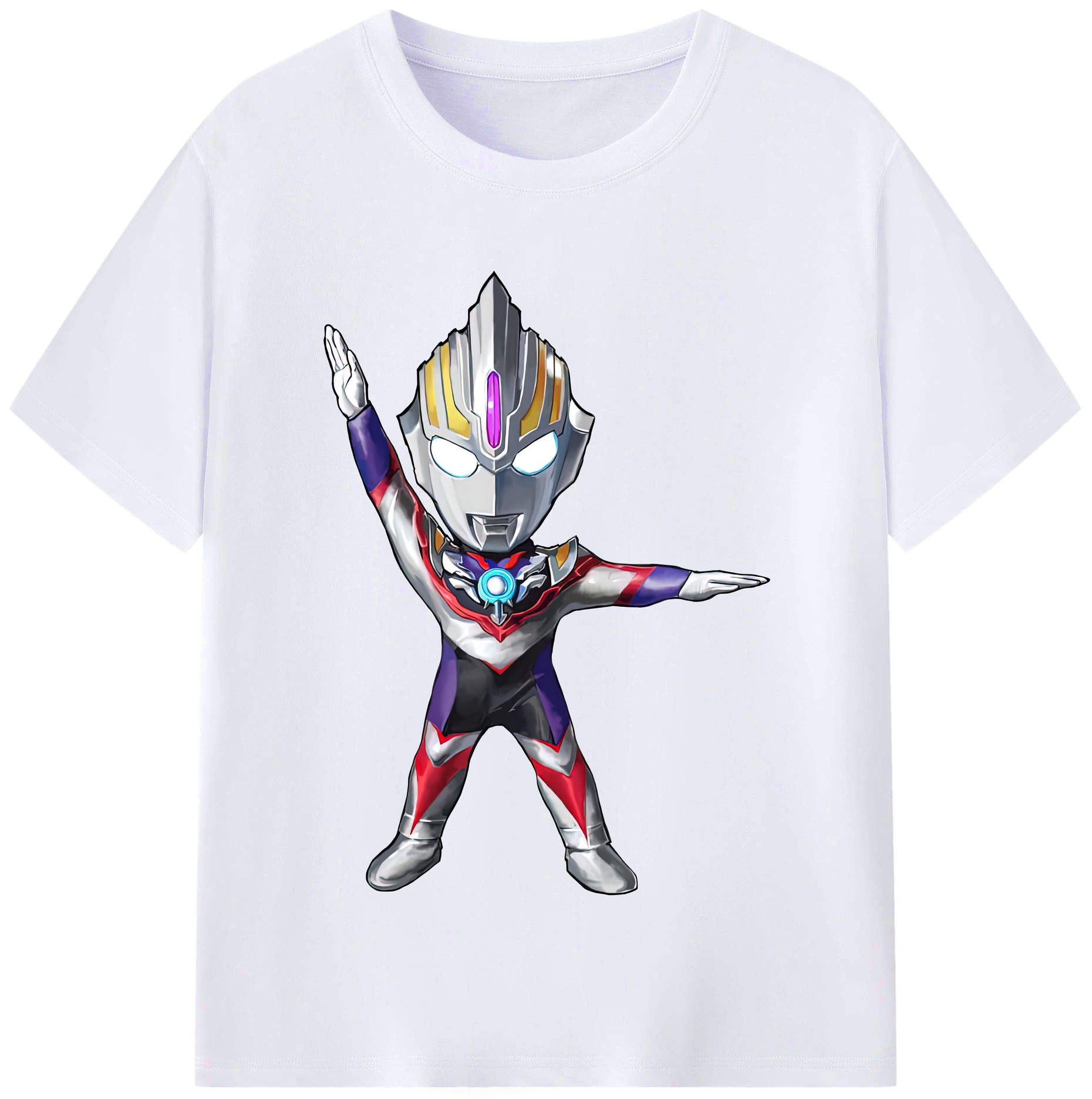 （画像用） ウルトラマン Ultraman レディースカジュアルプリントTシャツ（綿100％）