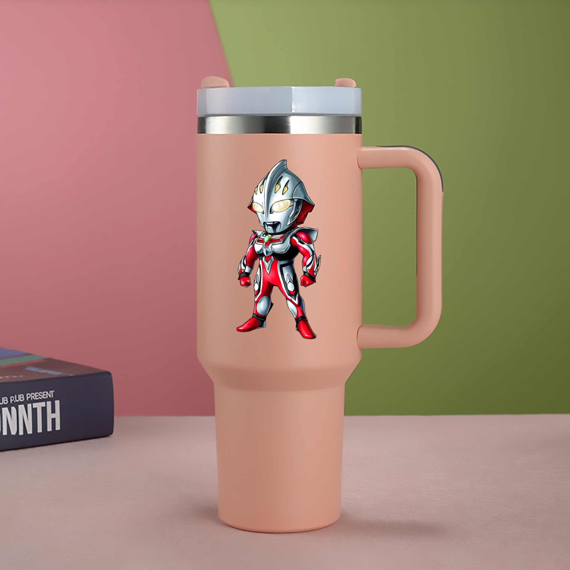 （画像用） ウルトラマン Ultraman 1200mL車用タンブラー（カラープリント）