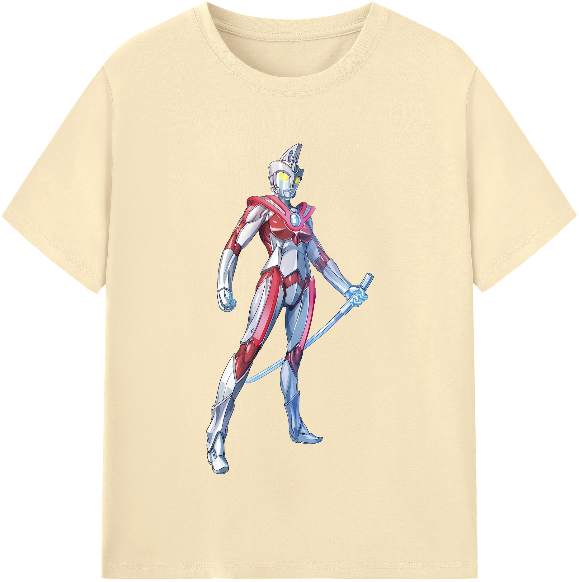 （画像用） ウルトラマン Ultraman 綿100％半袖Tシャツ（フロントプリント）
