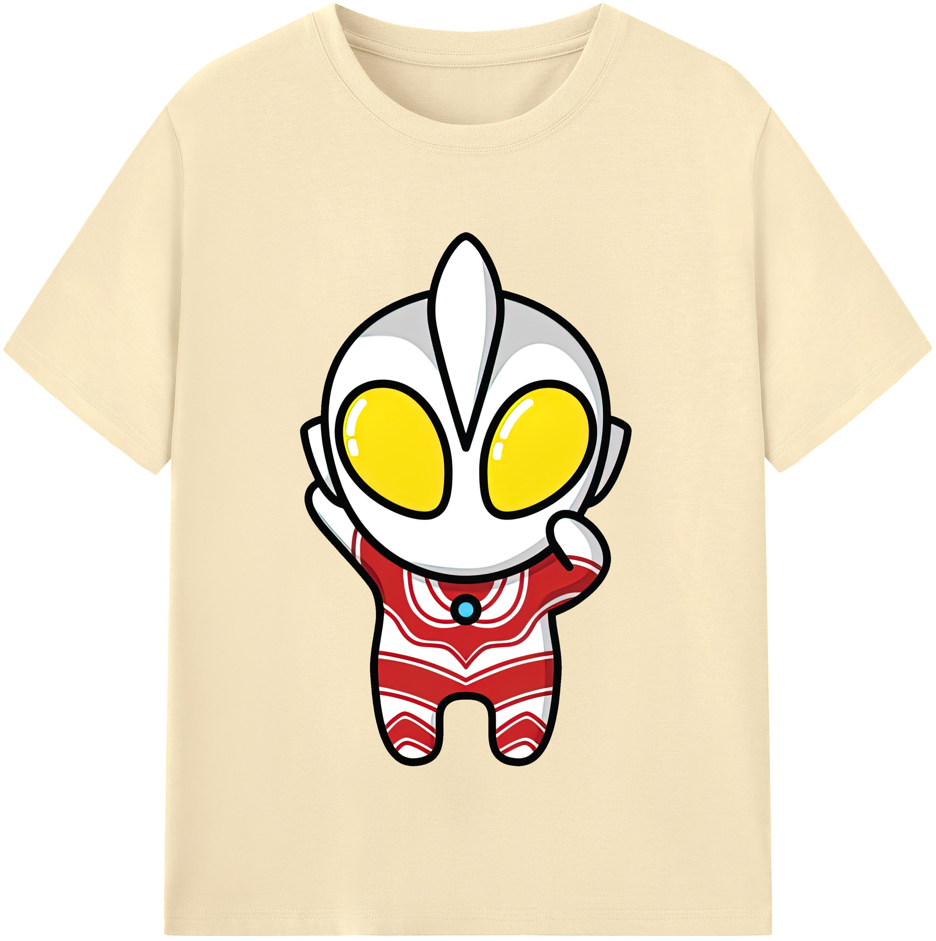 （画像用） ウルトラマン Ultraman 綿100％半袖Tシャツ（フロントプリント）