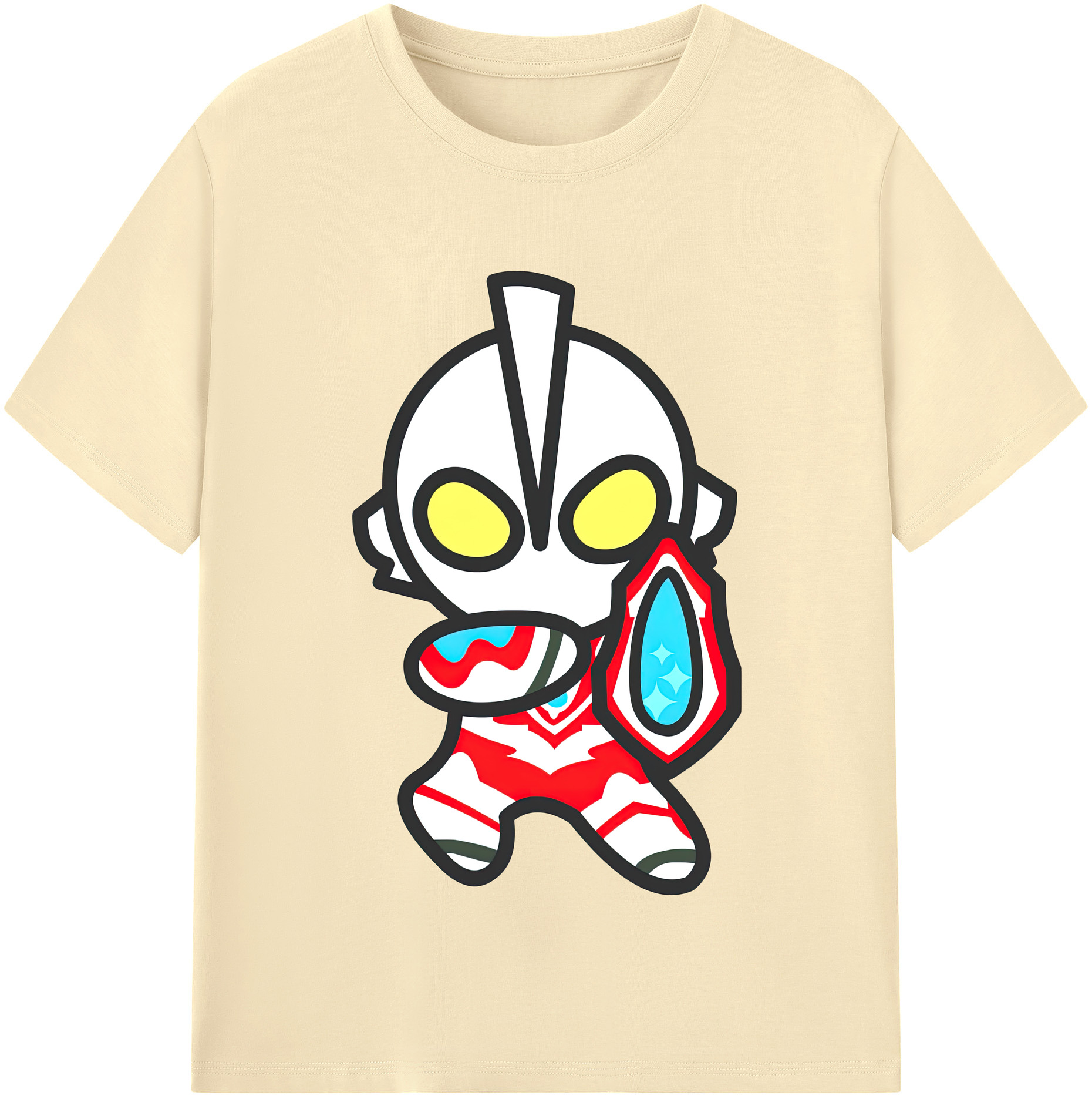 （画像用） ウルトラマン Ultraman 綿100％半袖Tシャツ（フロントプリント）