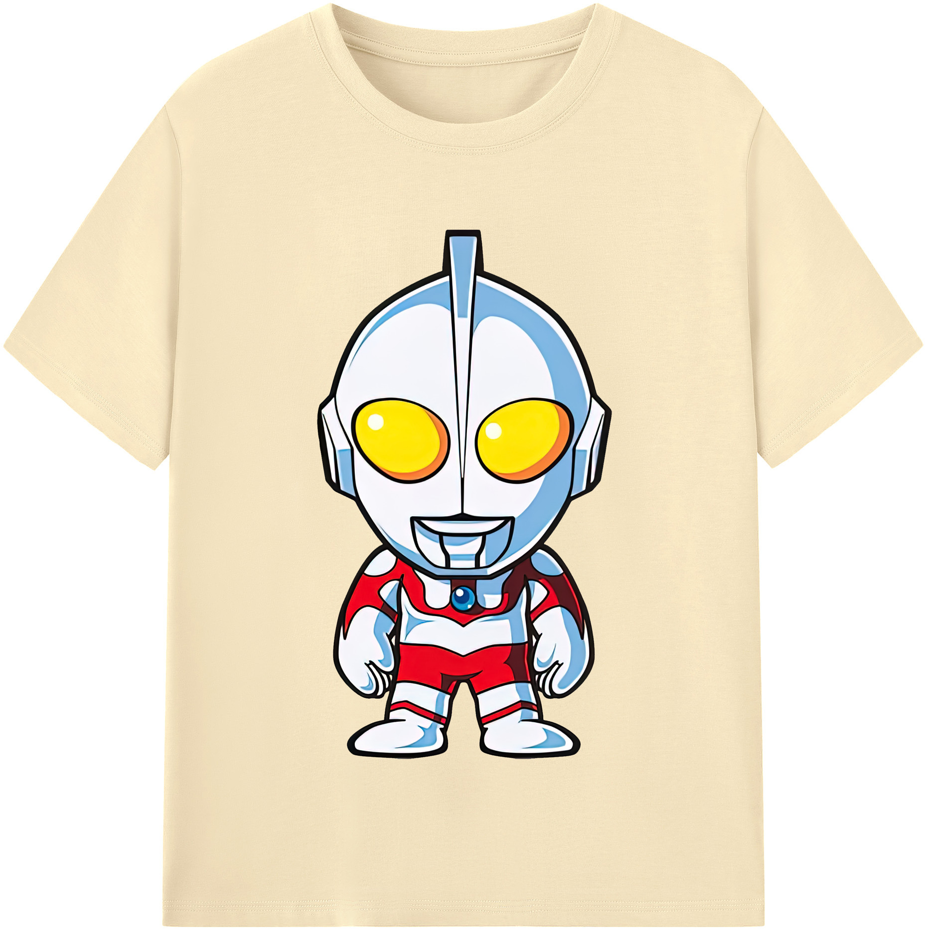 （画像用） ウルトラマン Ultraman 綿100％半袖Tシャツ（フロントプリント）
