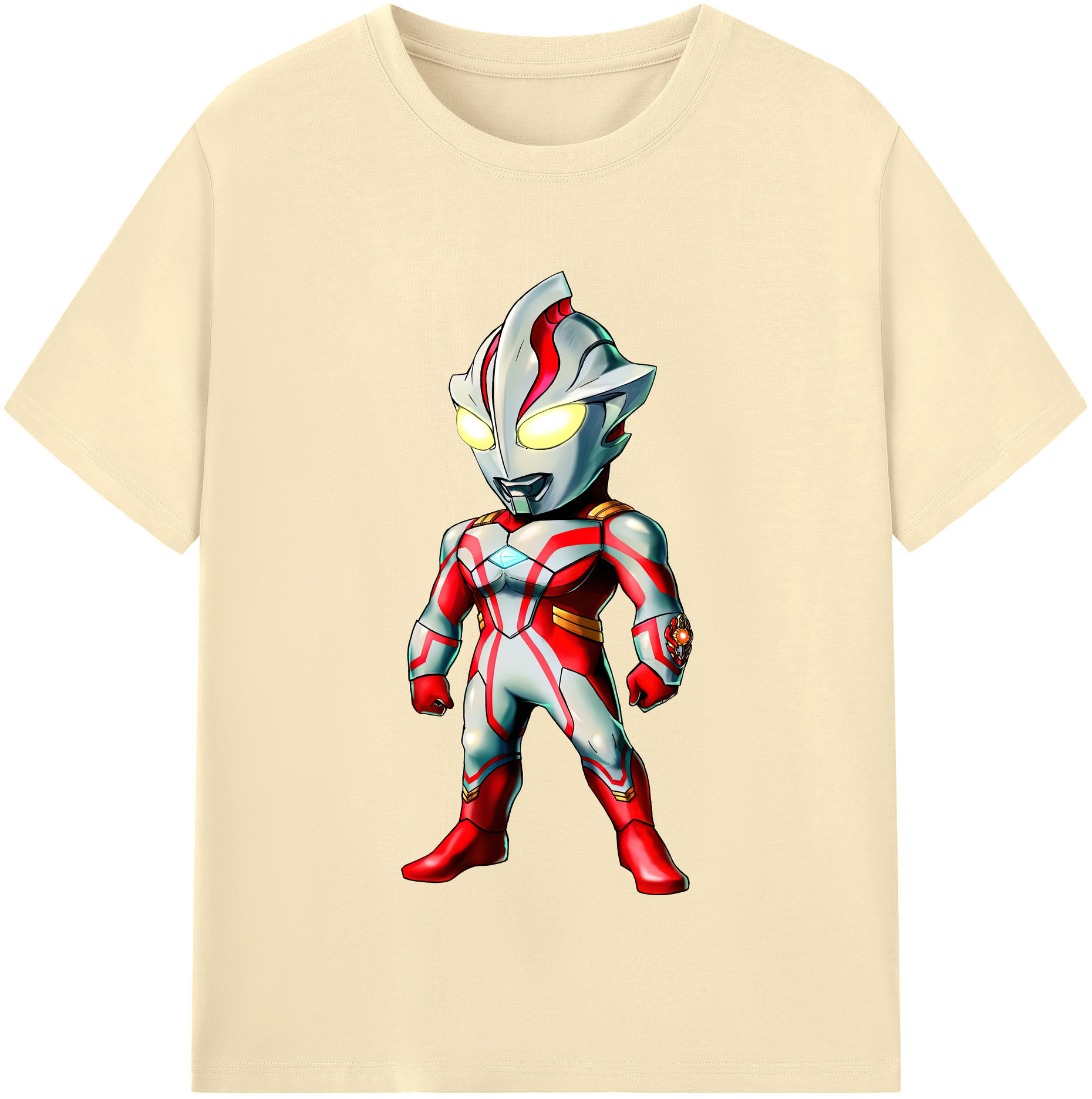 （画像用） ウルトラマン Ultraman 綿100％半袖Tシャツ（フロントプリント）