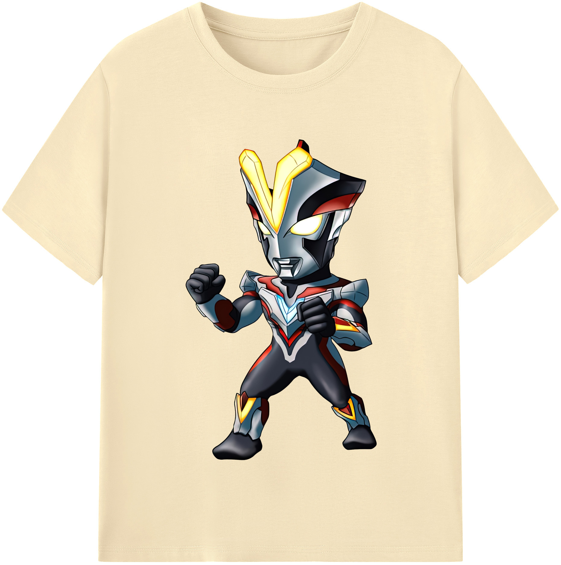 （画像用） ウルトラマン Ultraman 綿100％半袖Tシャツ（フロントプリント）