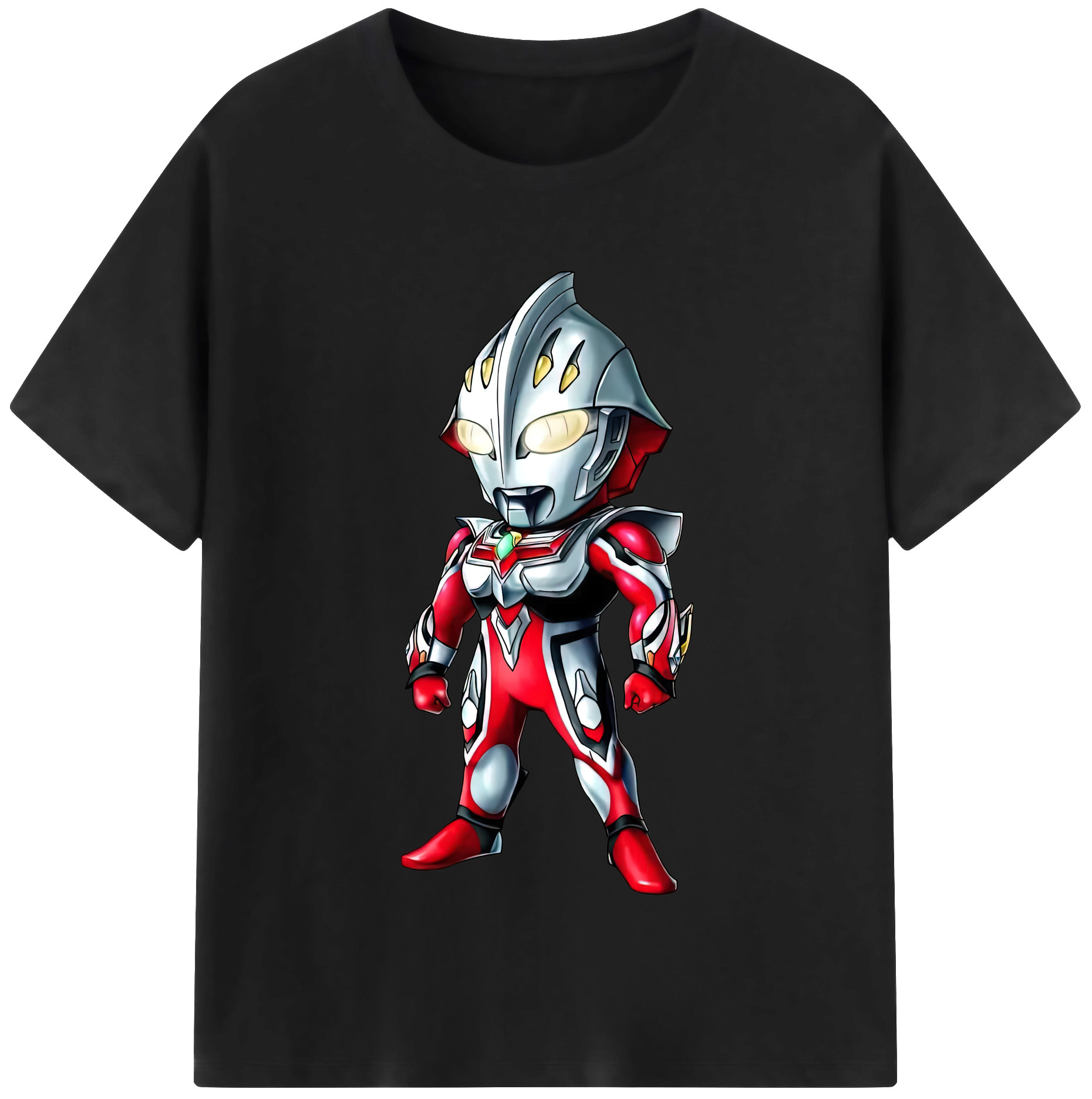 （画像用） ウルトラマン Ultraman 綿100％半袖Tシャツ（フロントプリント）