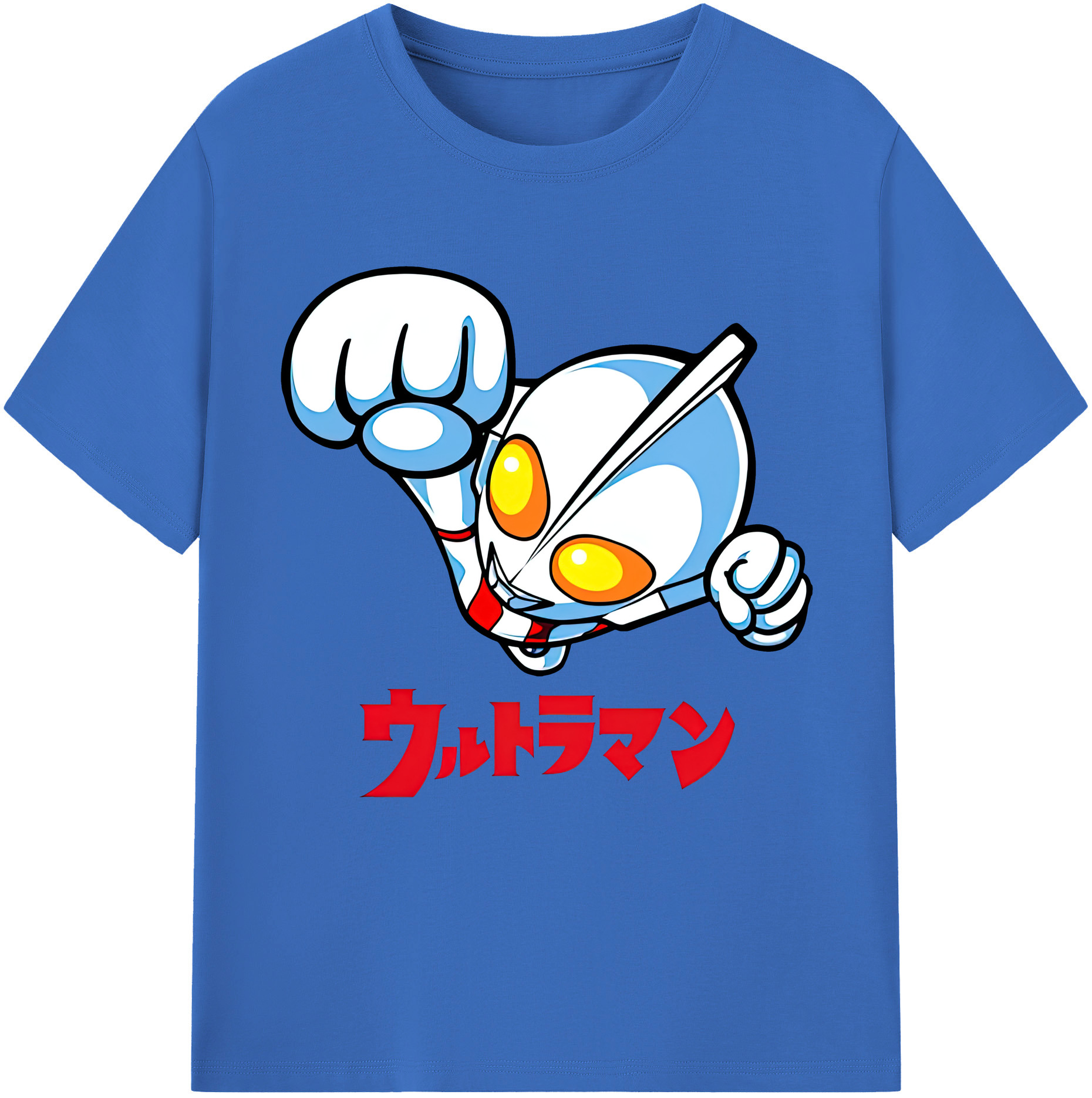 （画像用） ウルトラマン Ultraman 綿100％半袖Tシャツ（フロントプリント）