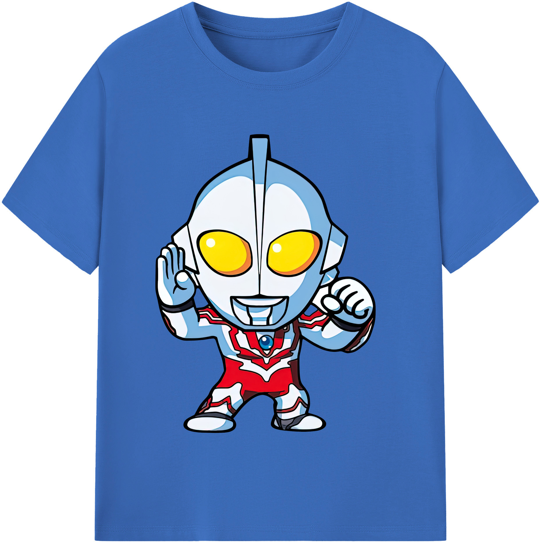 （画像用） ウルトラマン Ultraman 綿100％半袖Tシャツ（フロントプリント）