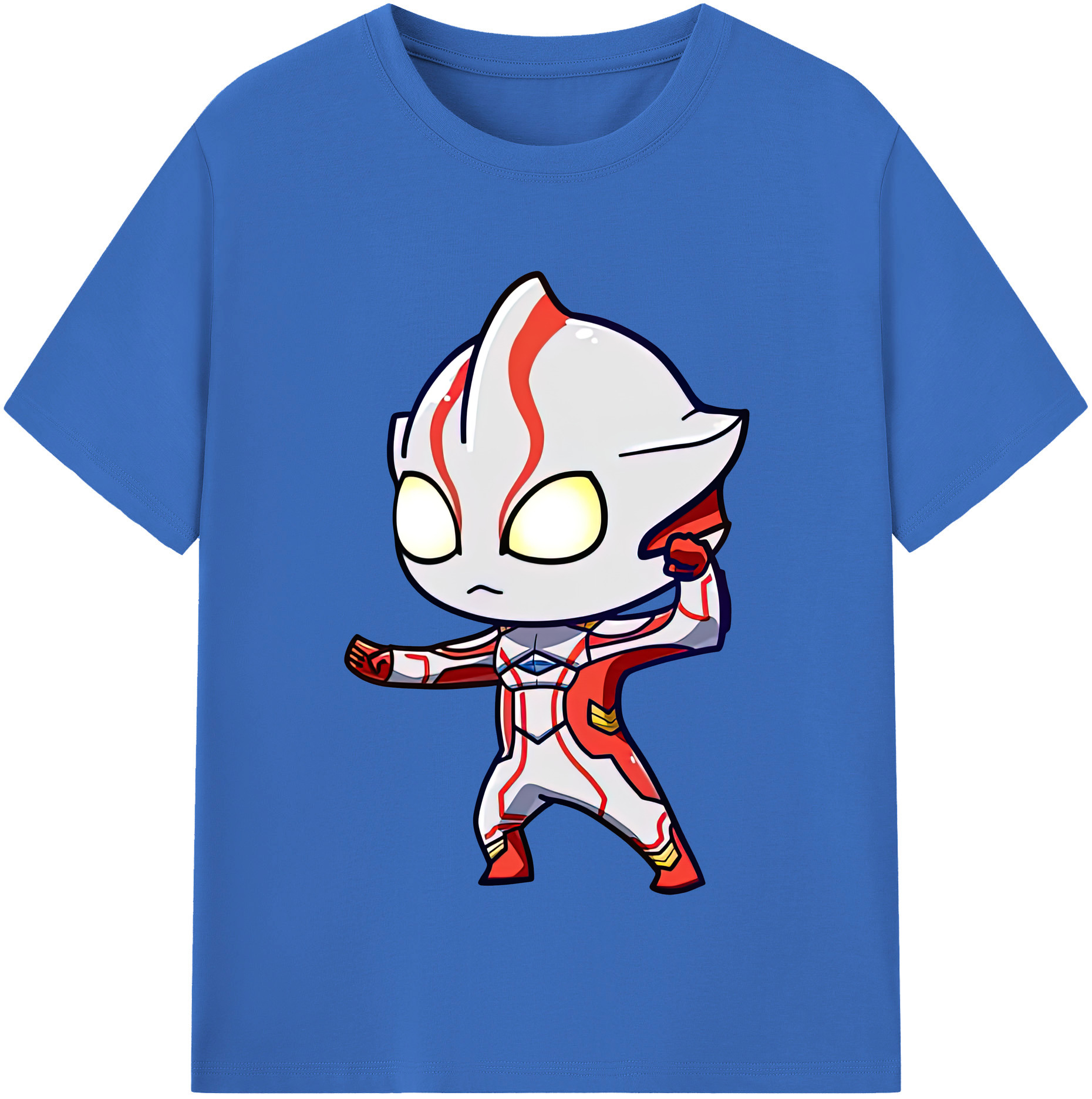 （画像用） ウルトラマン Ultraman 綿100％半袖Tシャツ（フロントプリント）