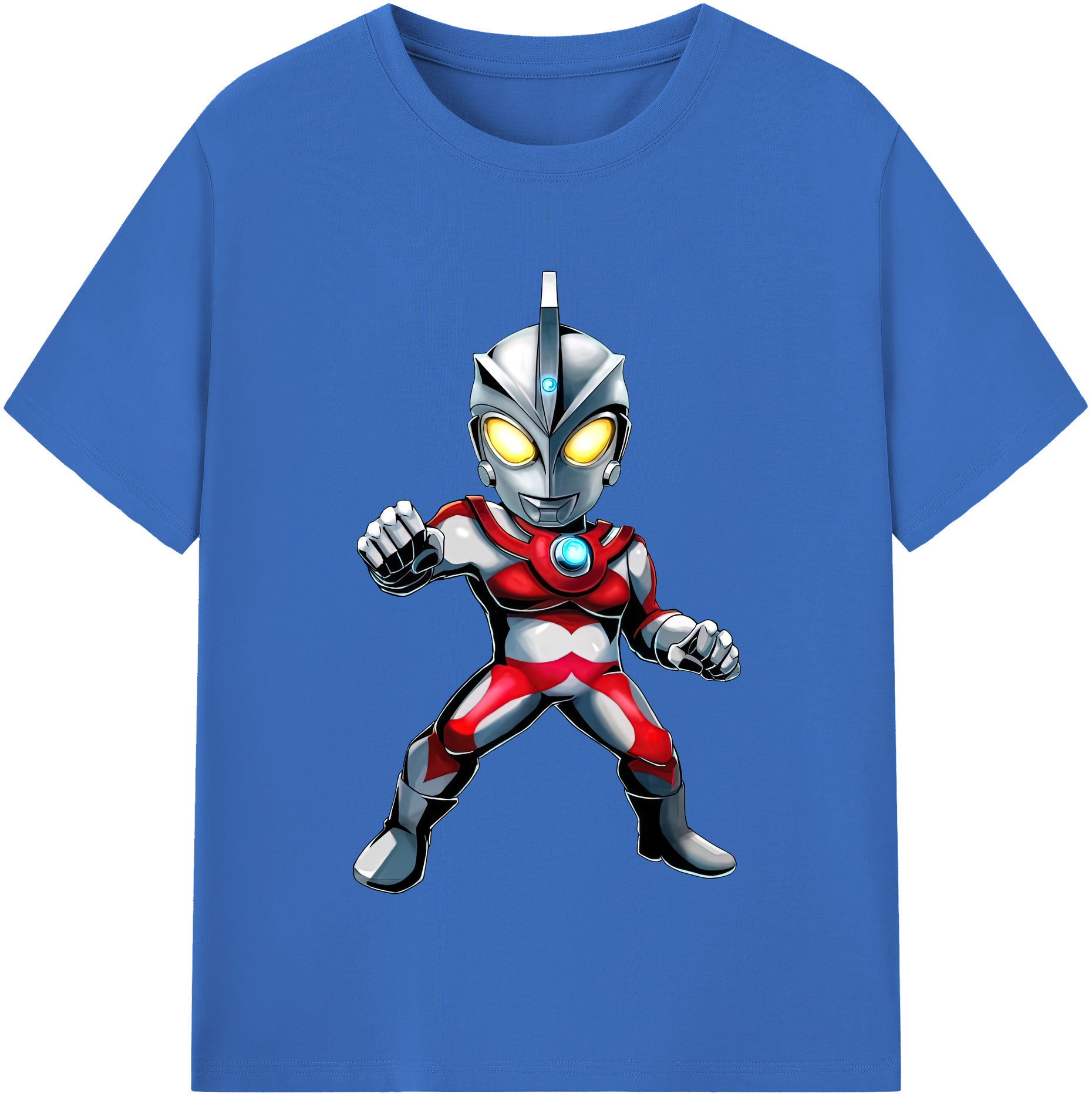 （画像用） ウルトラマン Ultraman 綿100％半袖Tシャツ（フロントプリント）
