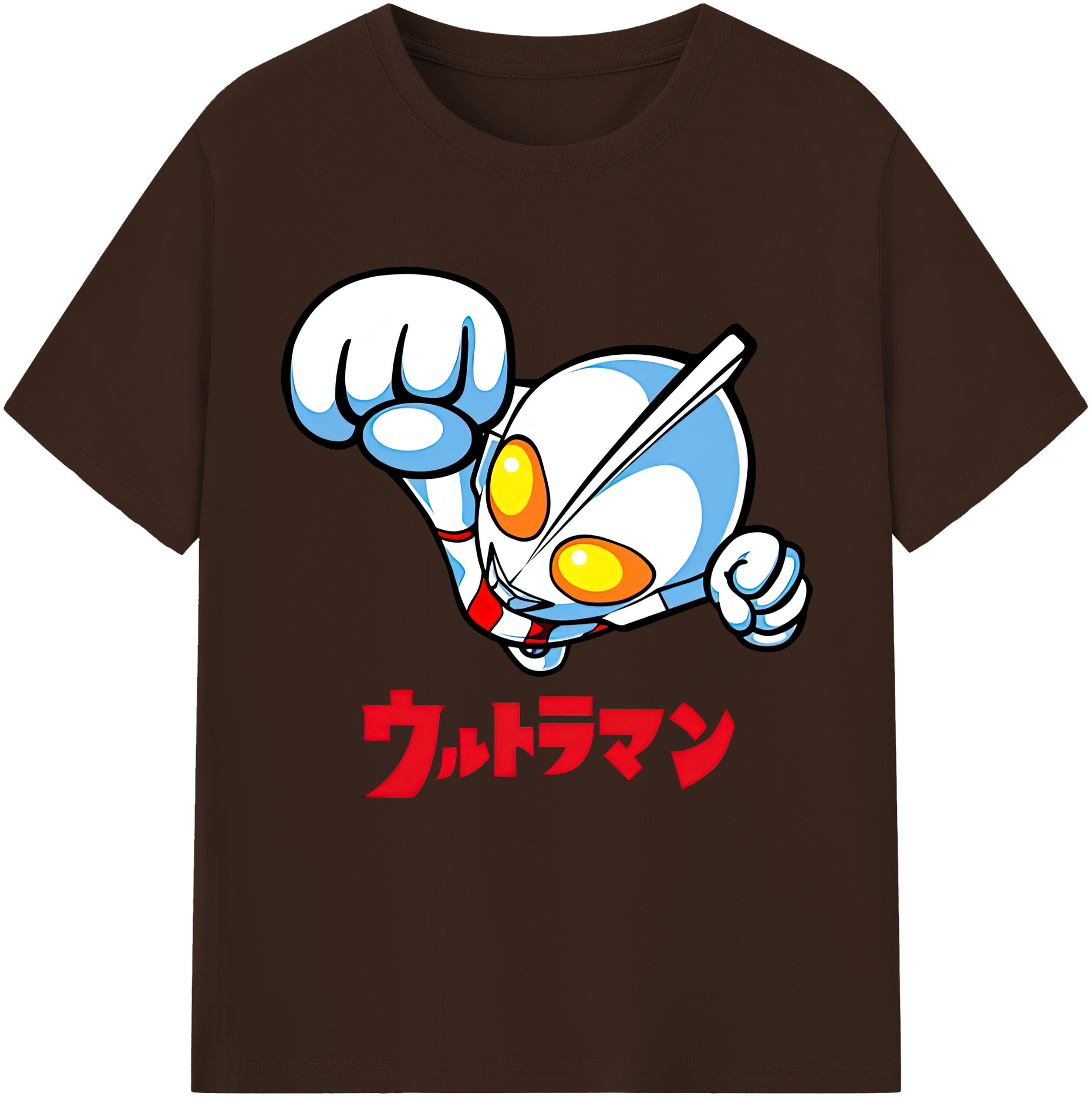 （画像用） ウルトラマン Ultraman 綿100％半袖Tシャツ（フロントプリント）
