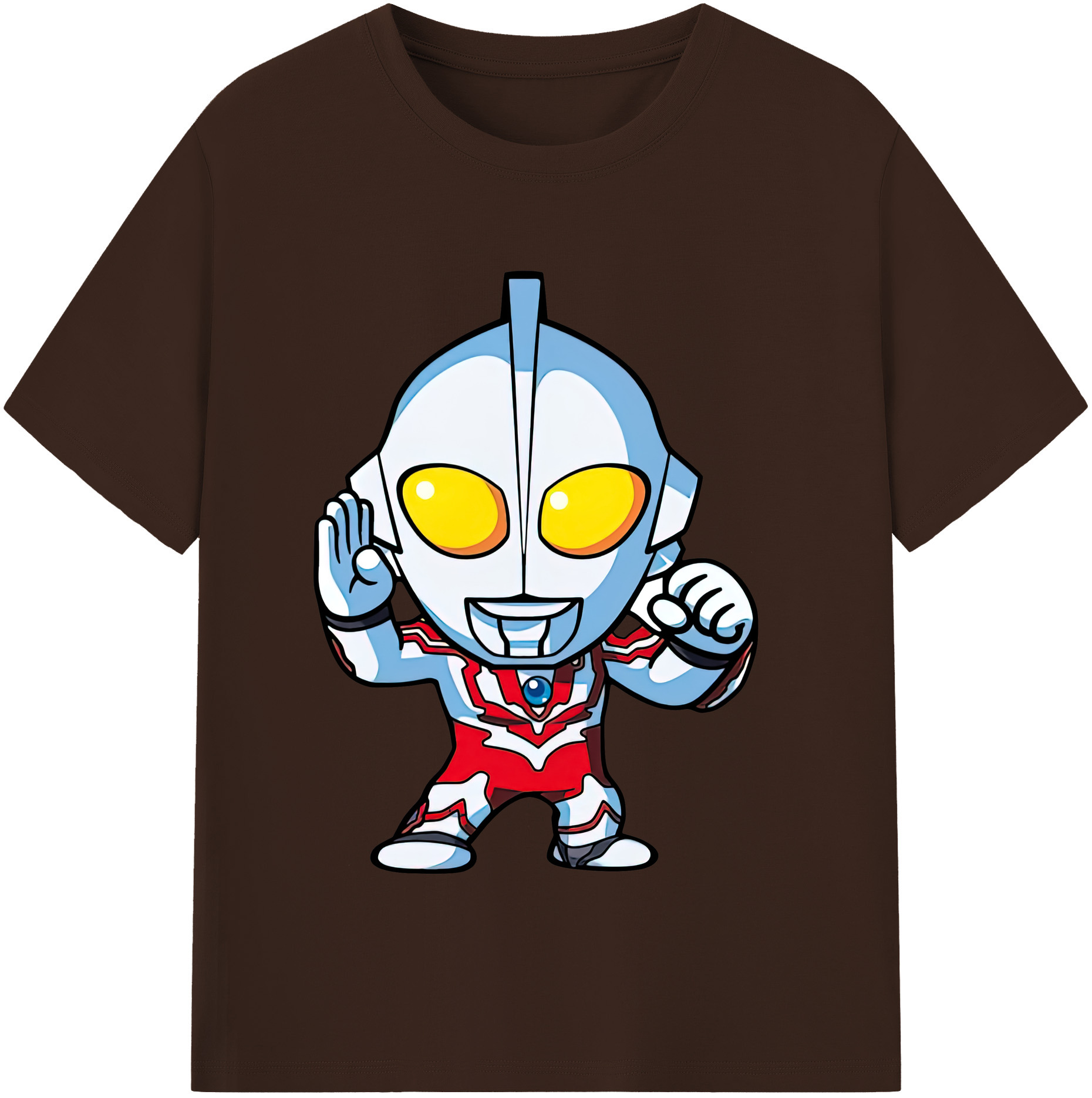 （画像用） ウルトラマン Ultraman 綿100％半袖Tシャツ（フロントプリント）
