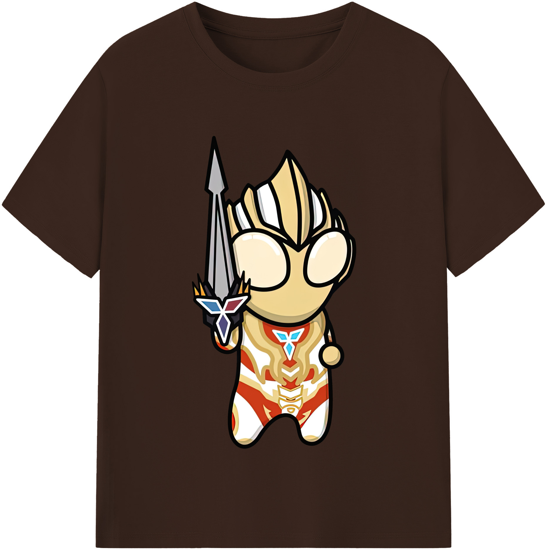 （画像用） ウルトラマン Ultraman 綿100％半袖Tシャツ（フロントプリント）