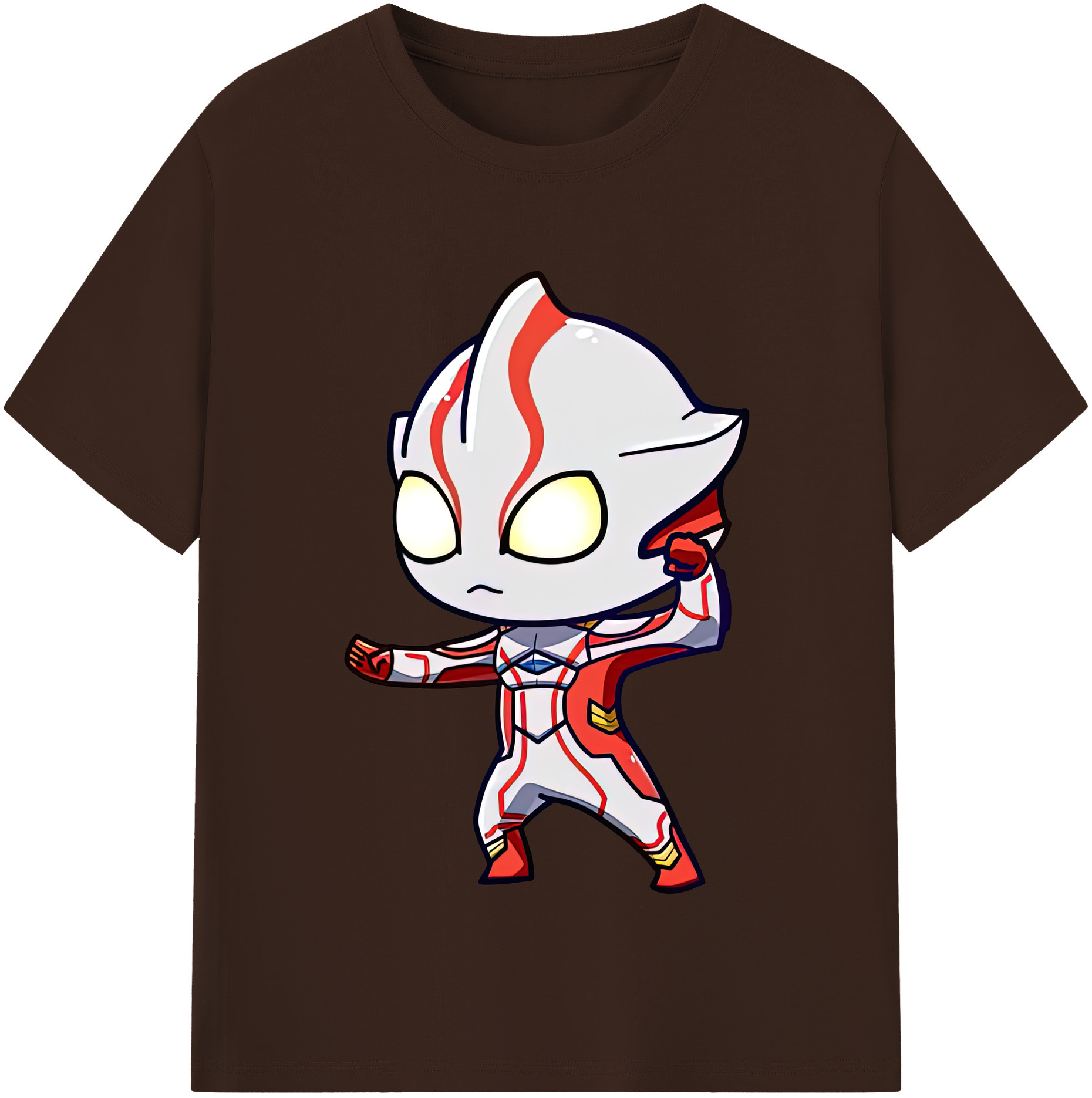 （画像用） ウルトラマン Ultraman 綿100％半袖Tシャツ（フロントプリント）