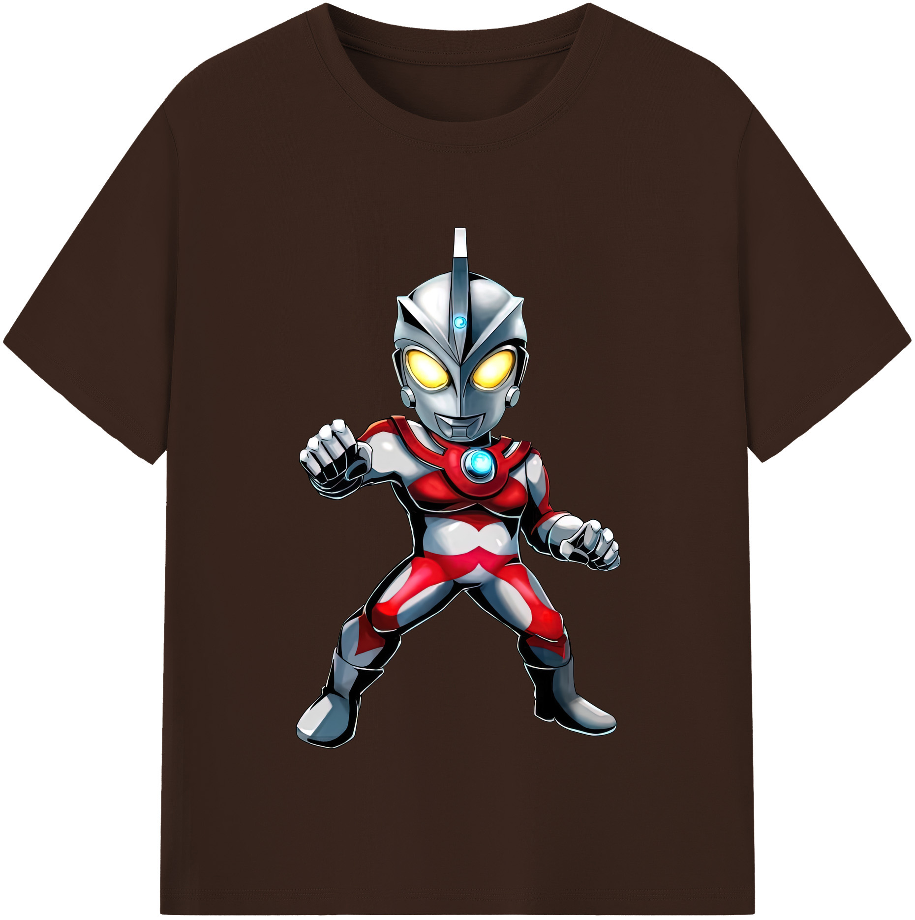 （画像用） ウルトラマン Ultraman 綿100％半袖Tシャツ（フロントプリント）