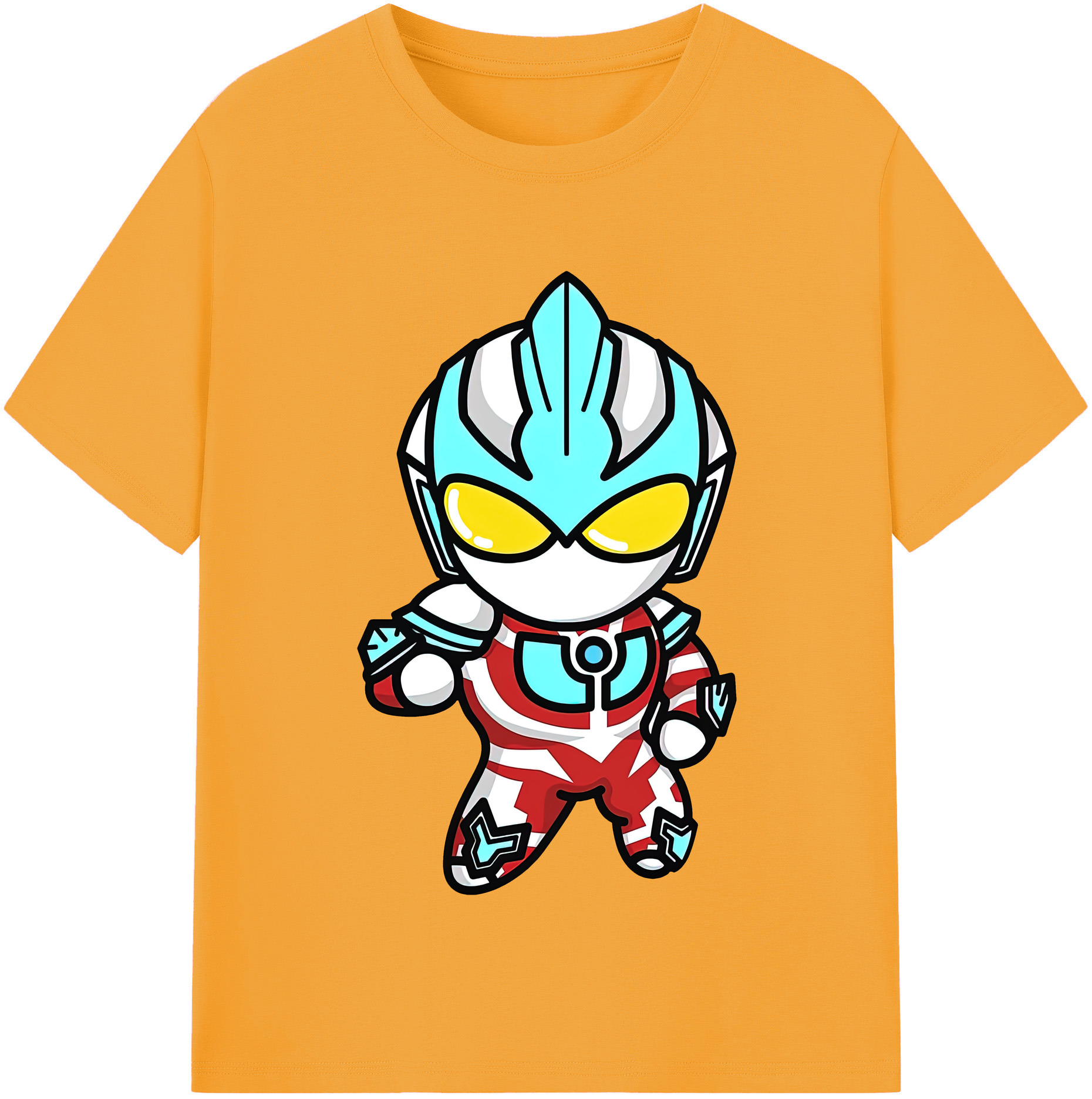 （画像用） ウルトラマン Ultraman 綿100％半袖Tシャツ（フロントプリント）