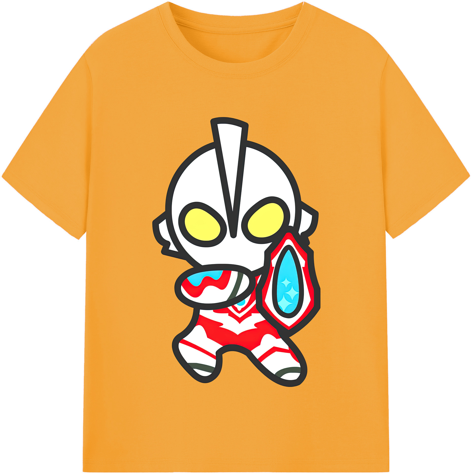 （画像用） ウルトラマン Ultraman 綿100％半袖Tシャツ（フロントプリント）