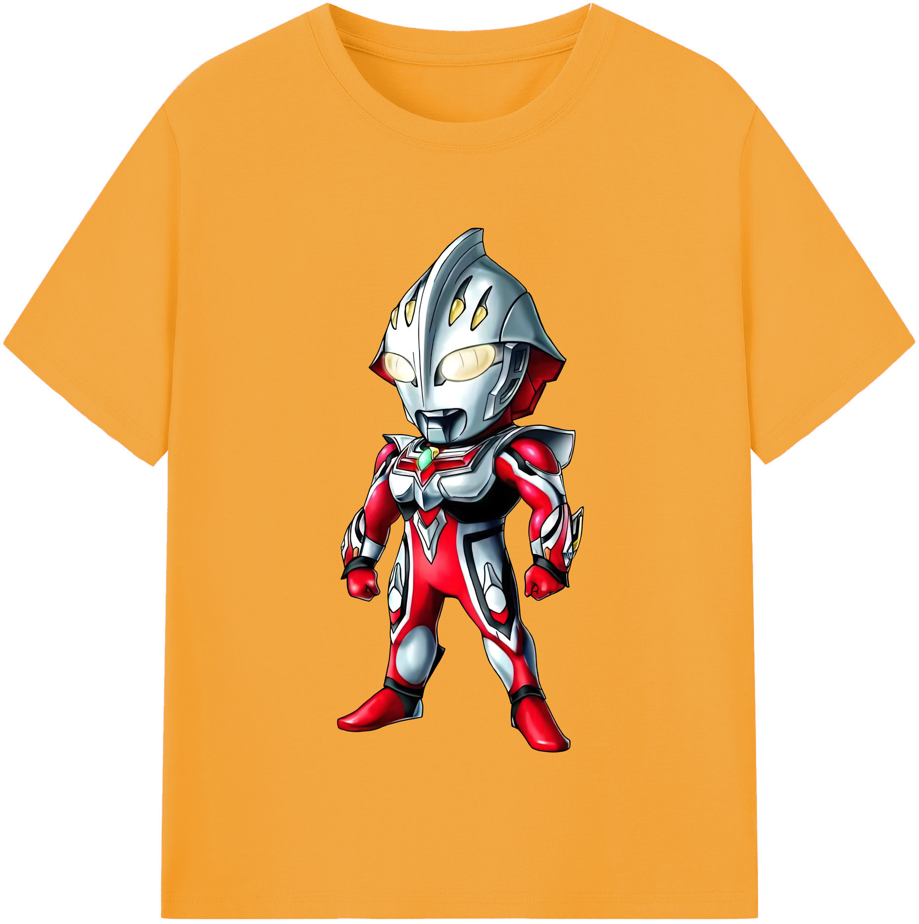 （画像用） ウルトラマン Ultraman 綿100％半袖Tシャツ（フロントプリント）
