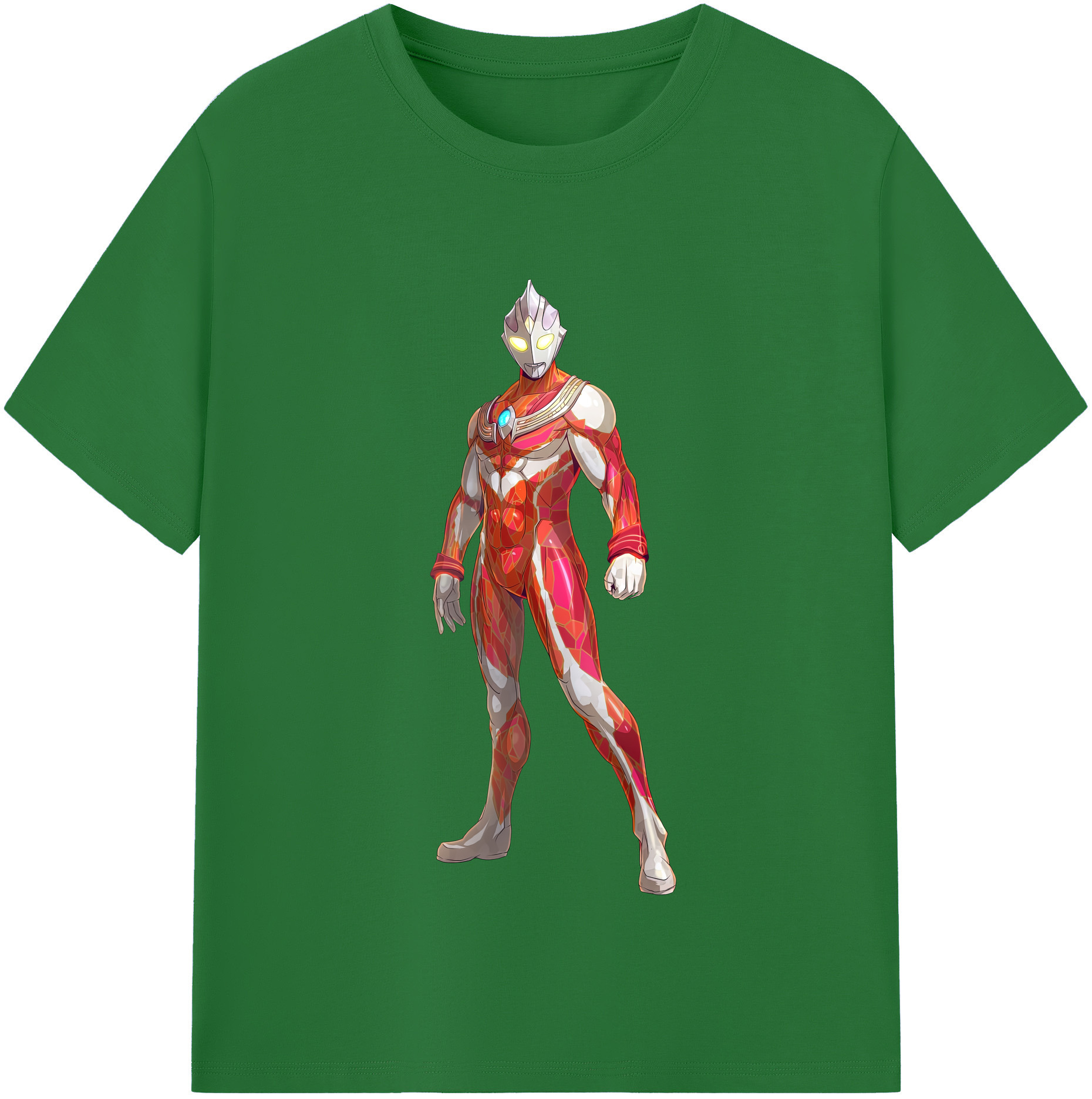 （画像用） ウルトラマン Ultraman 綿100％半袖Tシャツ（フロントプリント）