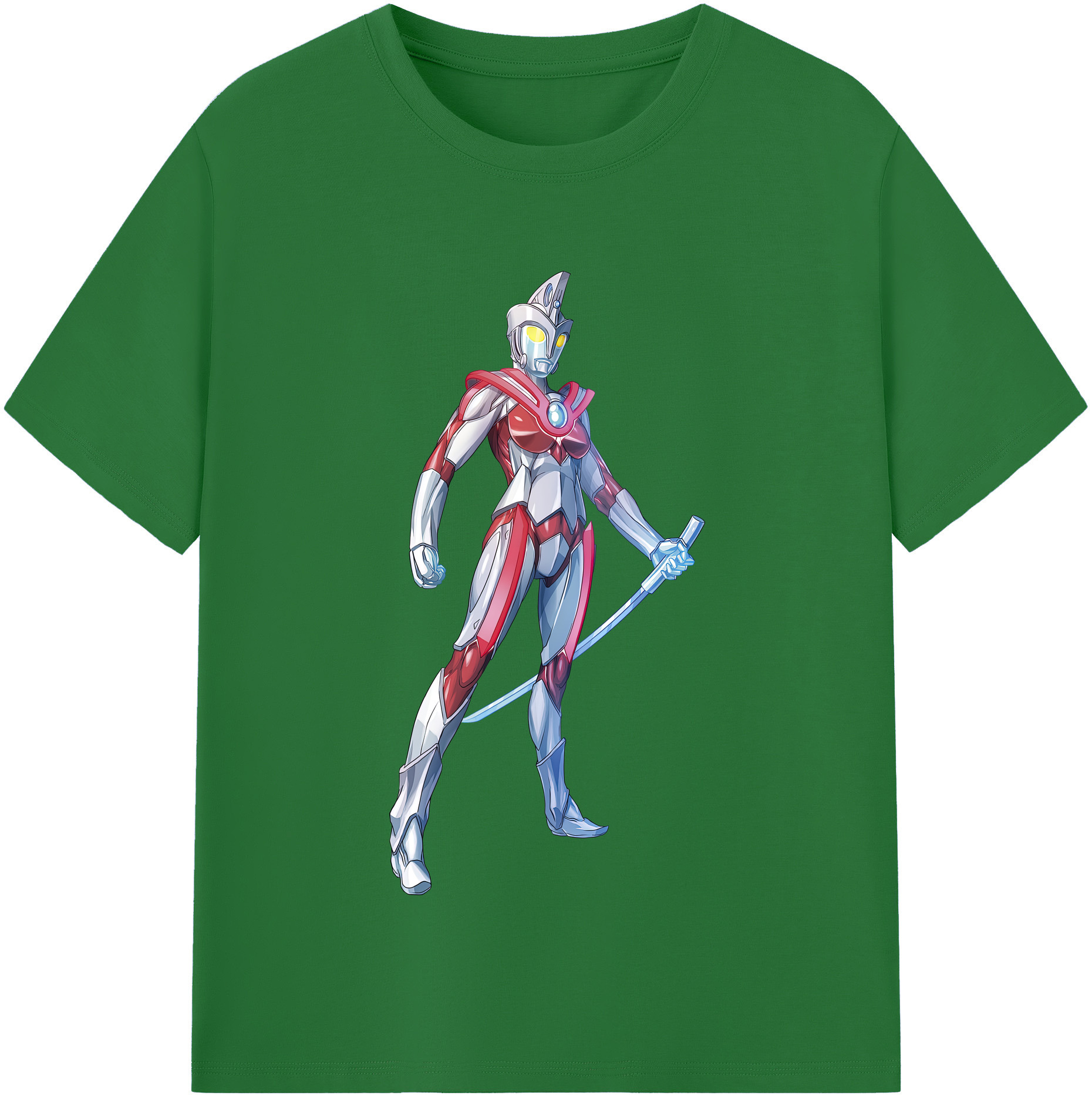 （画像用） ウルトラマン Ultraman 綿100％半袖Tシャツ（フロントプリント）