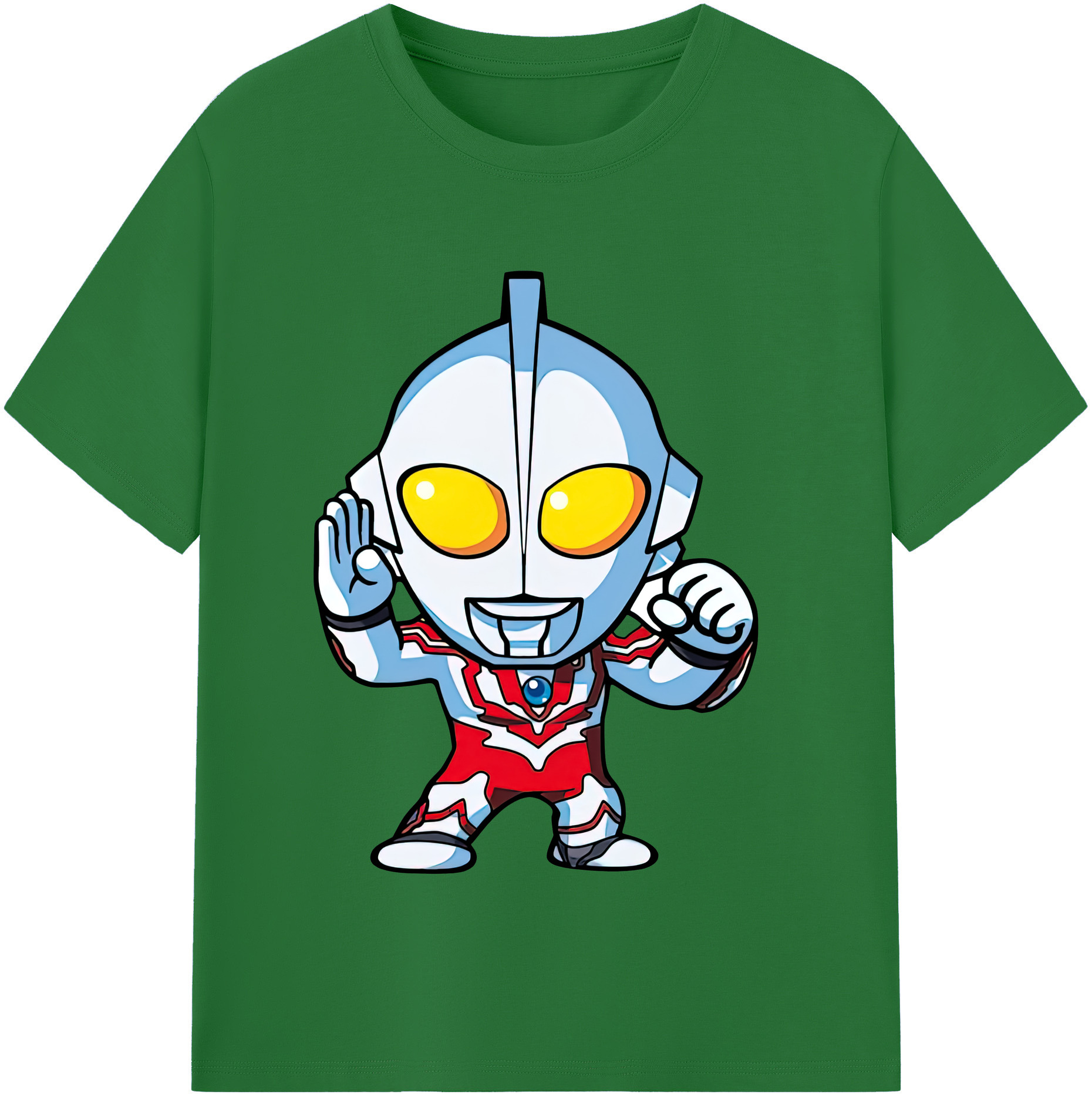 （画像用） ウルトラマン Ultraman 綿100％半袖Tシャツ（フロントプリント）
