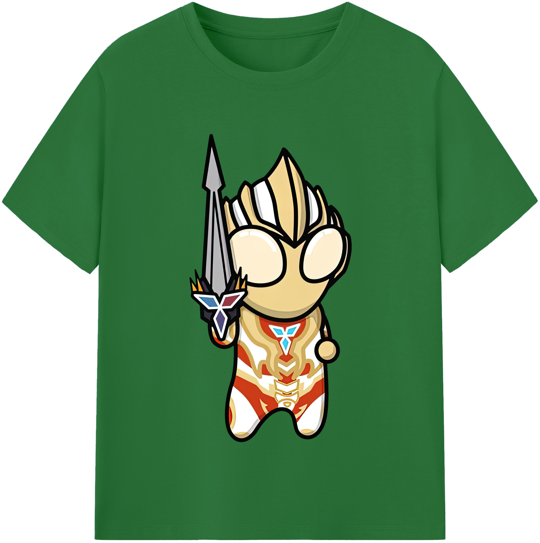 （画像用） ウルトラマン Ultraman 綿100％半袖Tシャツ（フロントプリント）