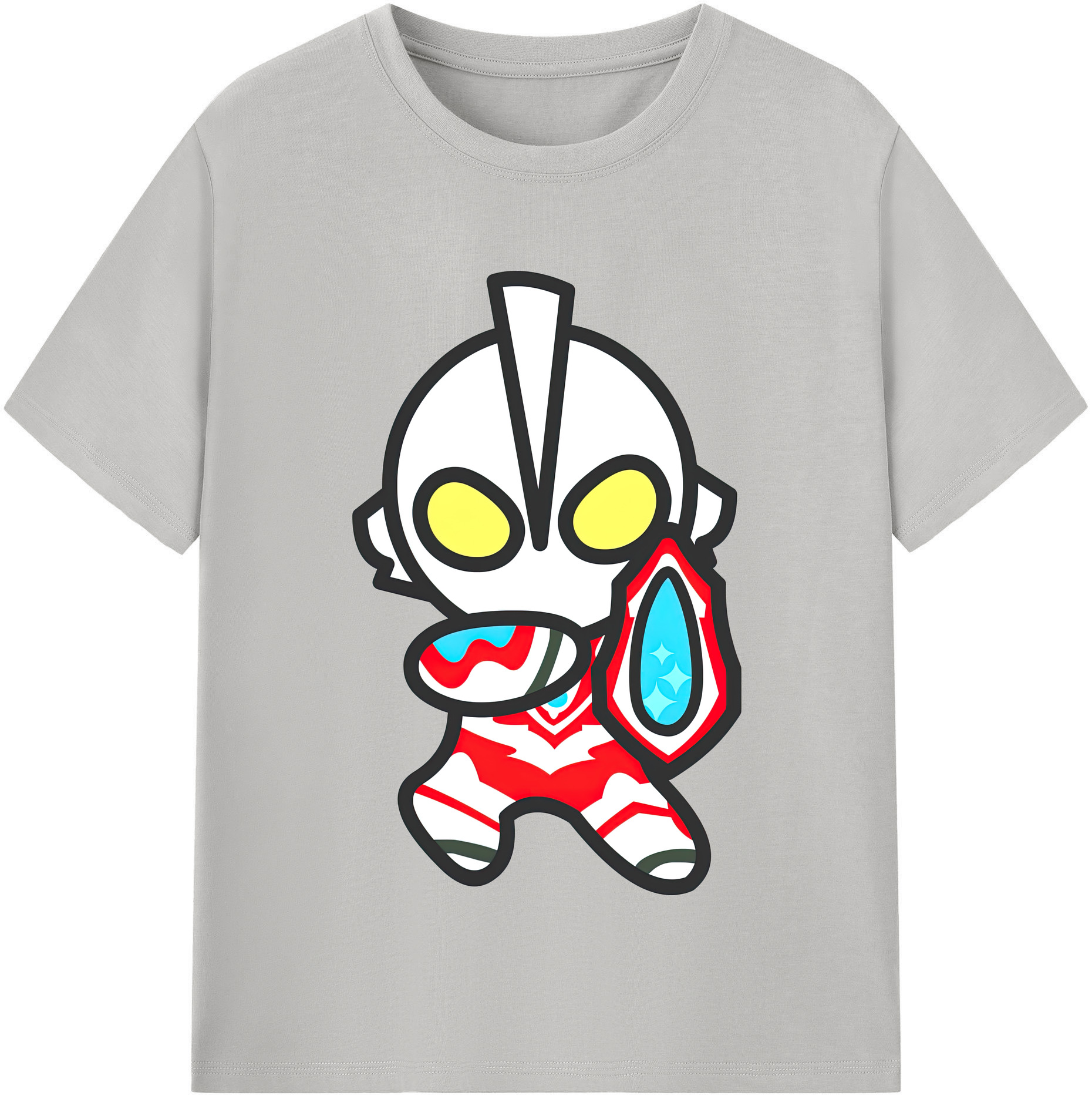 （画像用） ウルトラマン Ultraman 綿100％半袖Tシャツ（フロントプリント）