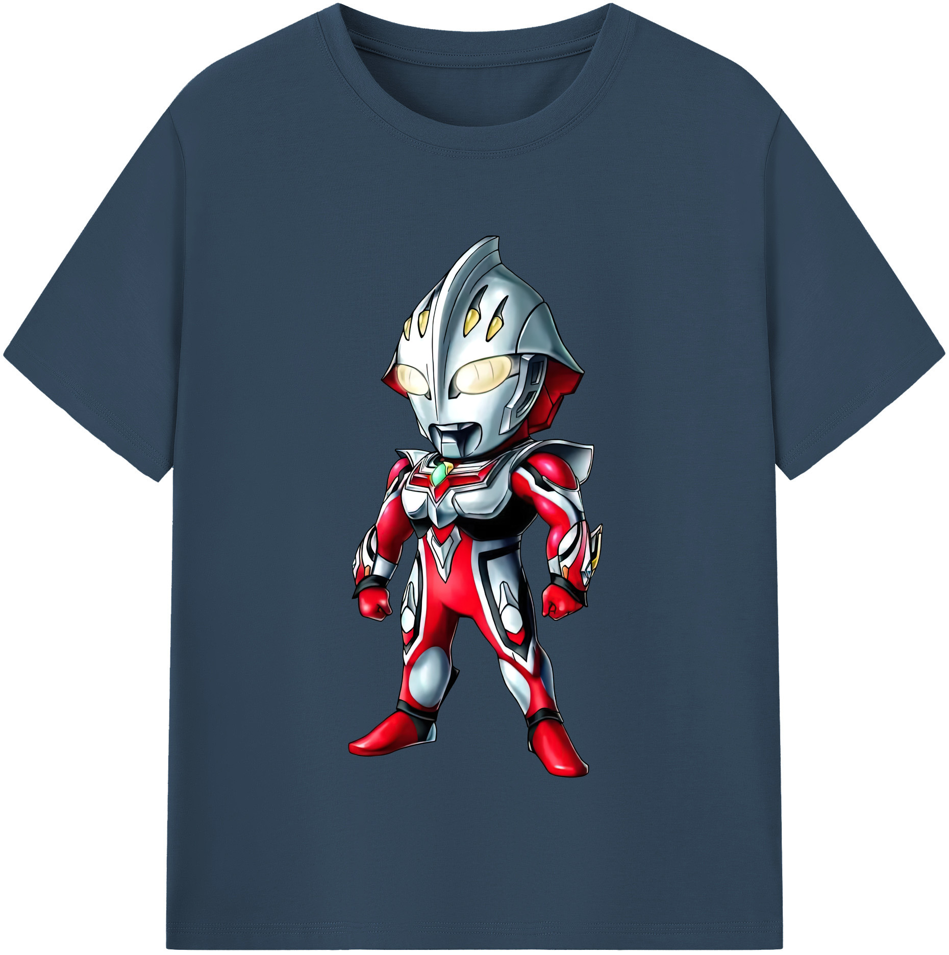 （画像用） ウルトラマン Ultraman 綿100％半袖Tシャツ（フロントプリント）