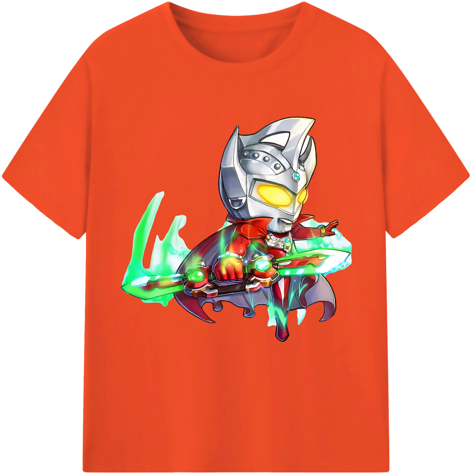 （画像用） ウルトラマン Ultraman 綿100％半袖Tシャツ（フロントプリント）