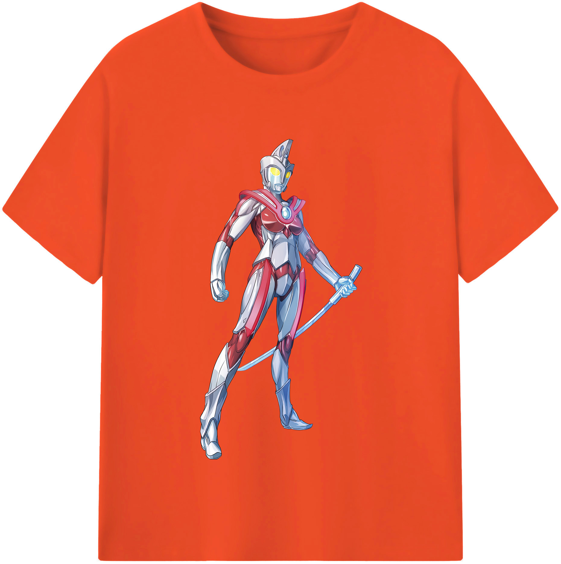 （画像用） ウルトラマン Ultraman 綿100％半袖Tシャツ（フロントプリント）