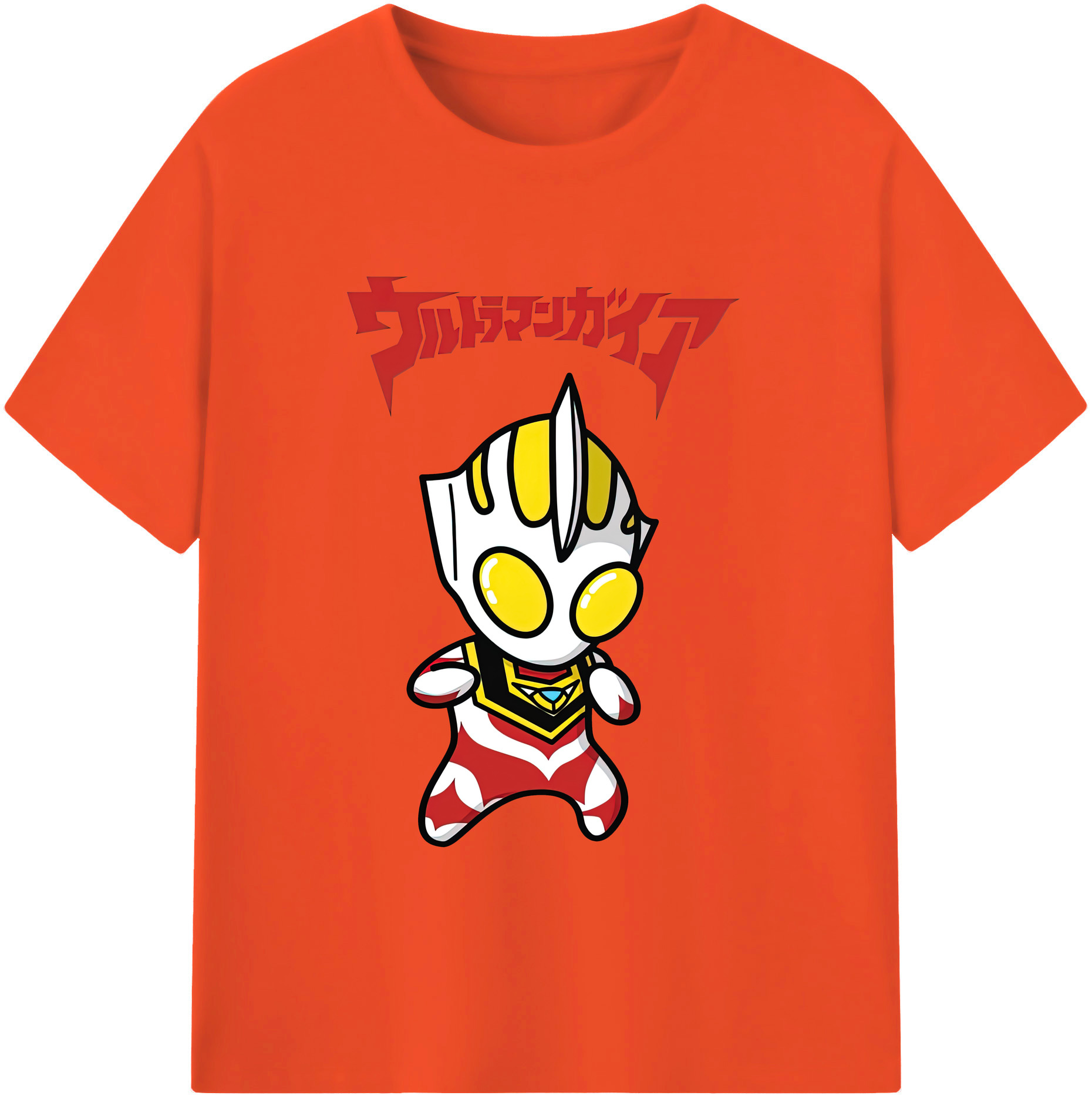 （画像用） ウルトラマン Ultraman 綿100％半袖Tシャツ（フロントプリント）