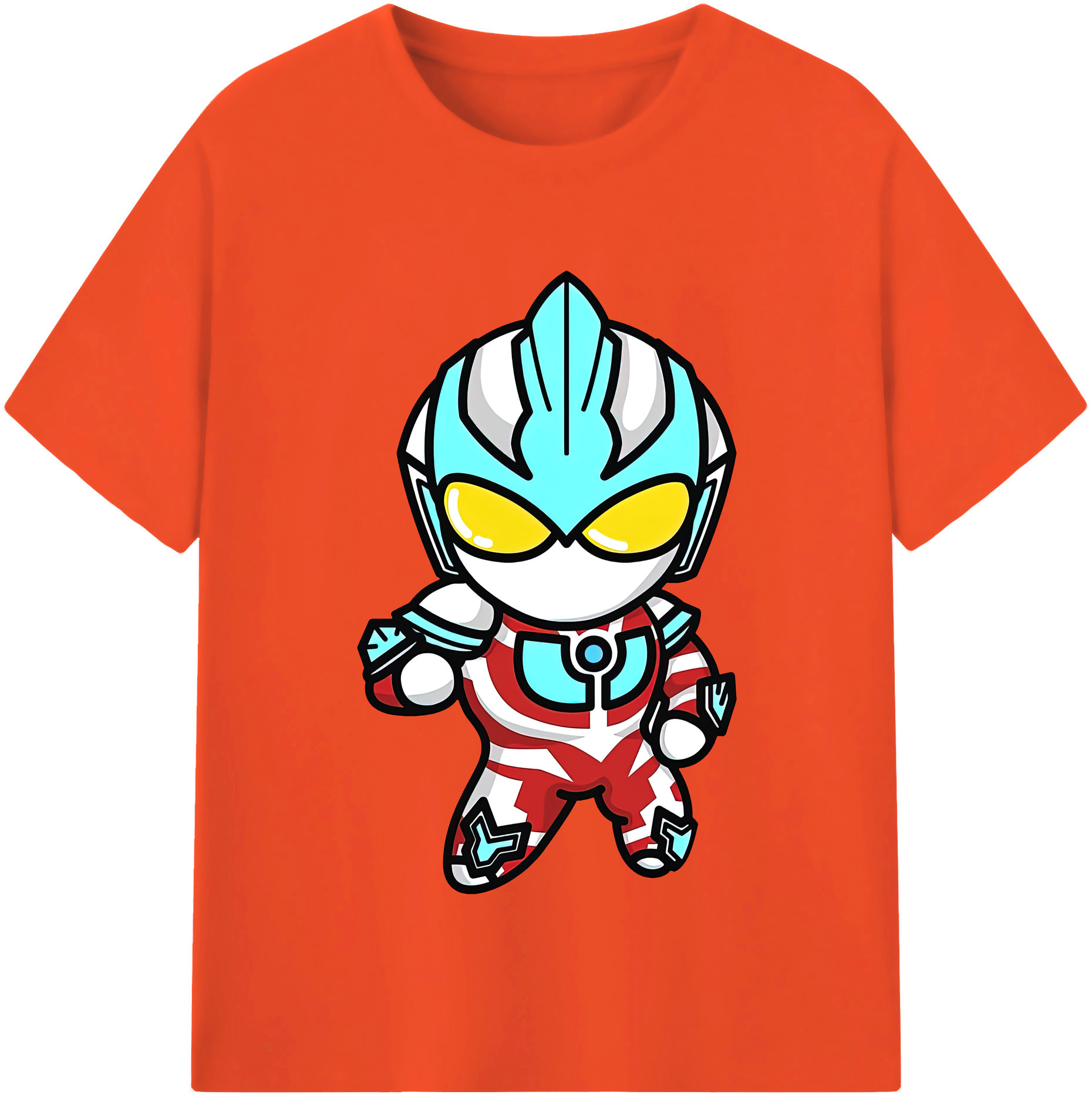 （画像用） ウルトラマン Ultraman 綿100％半袖Tシャツ（フロントプリント）
