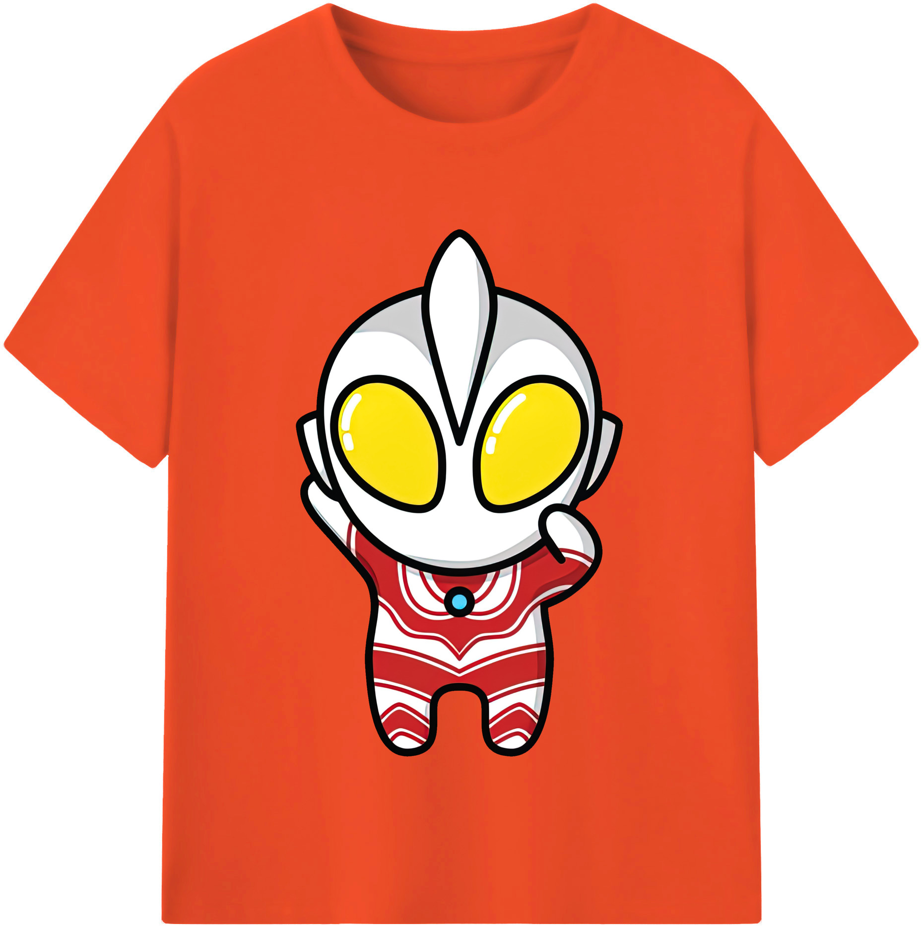 （画像用） ウルトラマン Ultraman 綿100％半袖Tシャツ（フロントプリント）