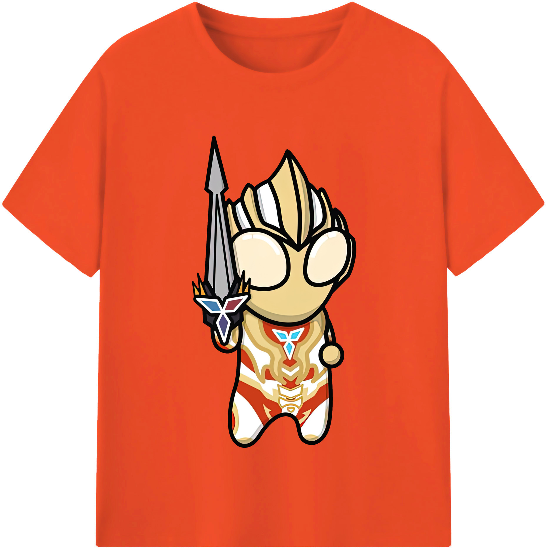 （画像用） ウルトラマン Ultraman 綿100％半袖Tシャツ（フロントプリント）
