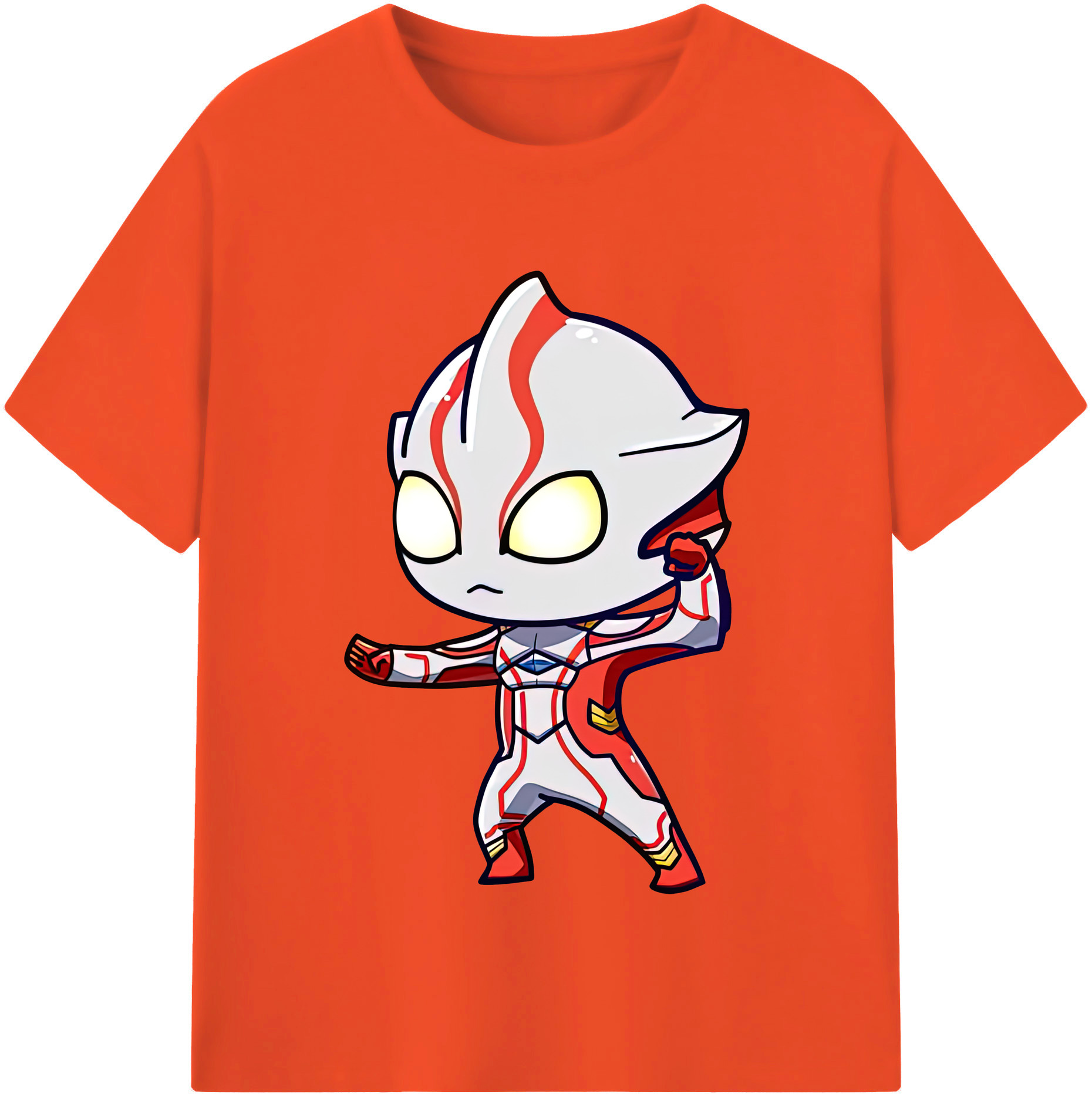 （画像用） ウルトラマン Ultraman 綿100％半袖Tシャツ（フロントプリント）
