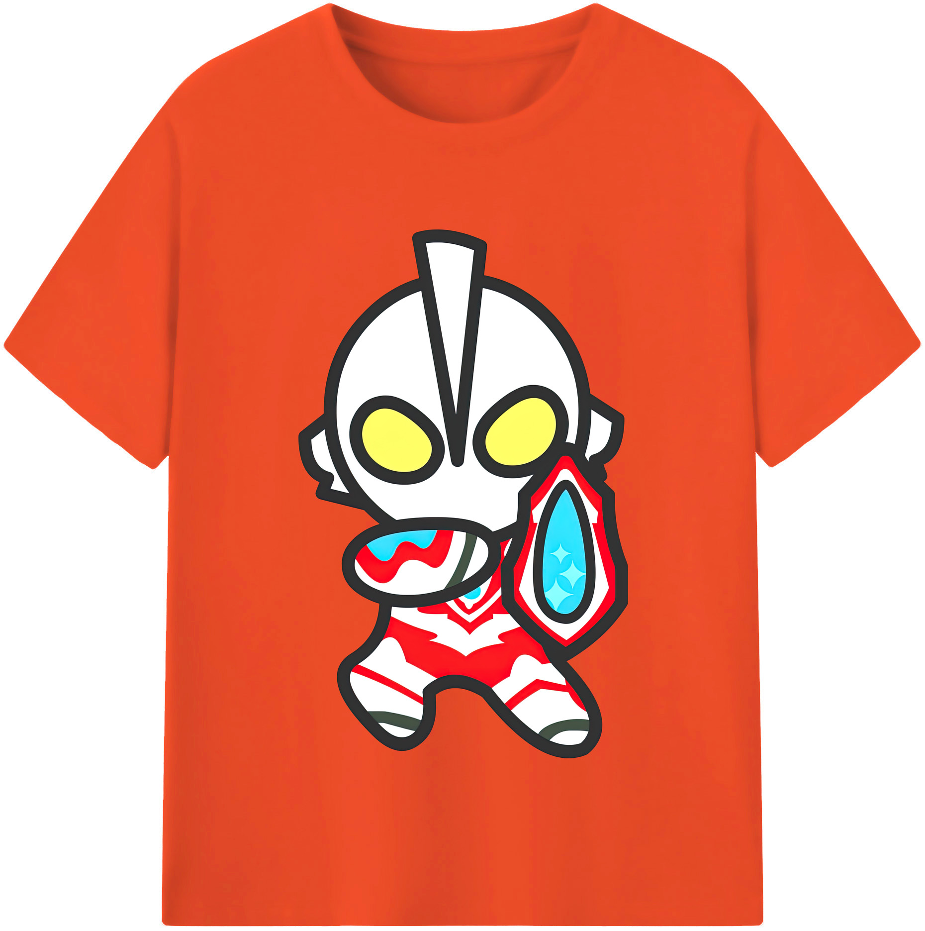 （画像用） ウルトラマン Ultraman 綿100％半袖Tシャツ（フロントプリント）