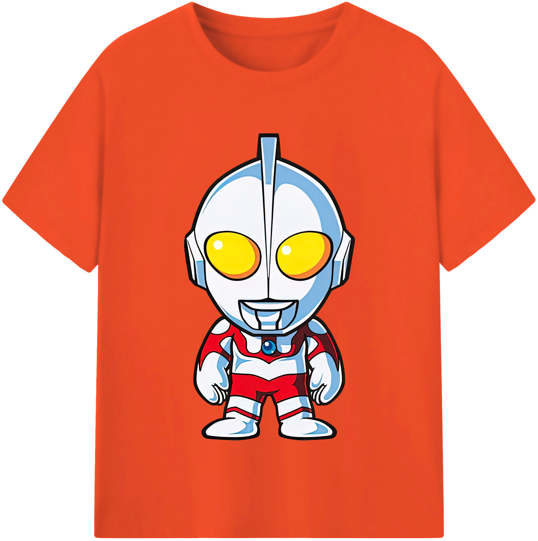 （画像用） ウルトラマン Ultraman 綿100％半袖Tシャツ（フロントプリント）