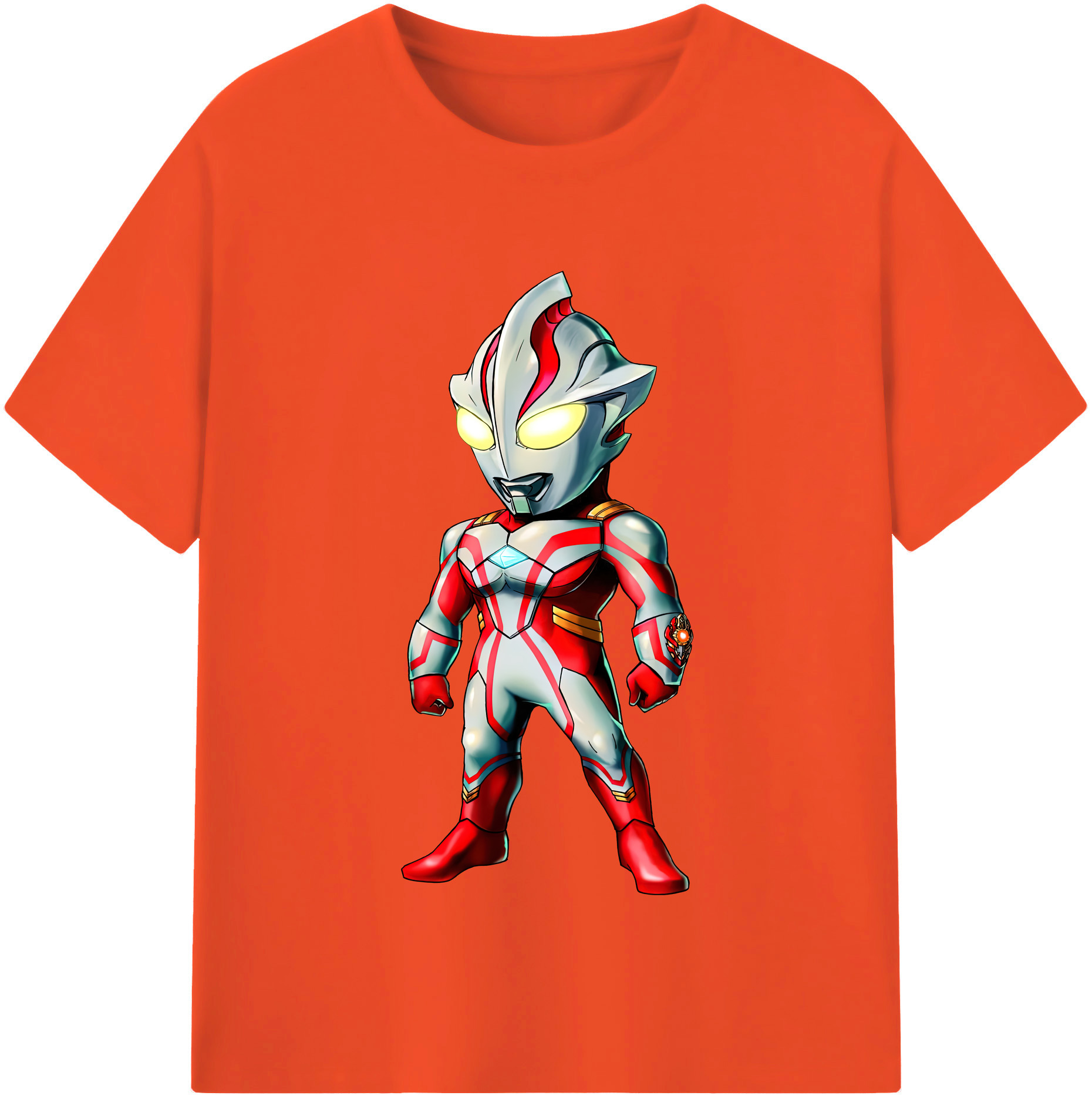 （画像用） ウルトラマン Ultraman 綿100％半袖Tシャツ（フロントプリント）