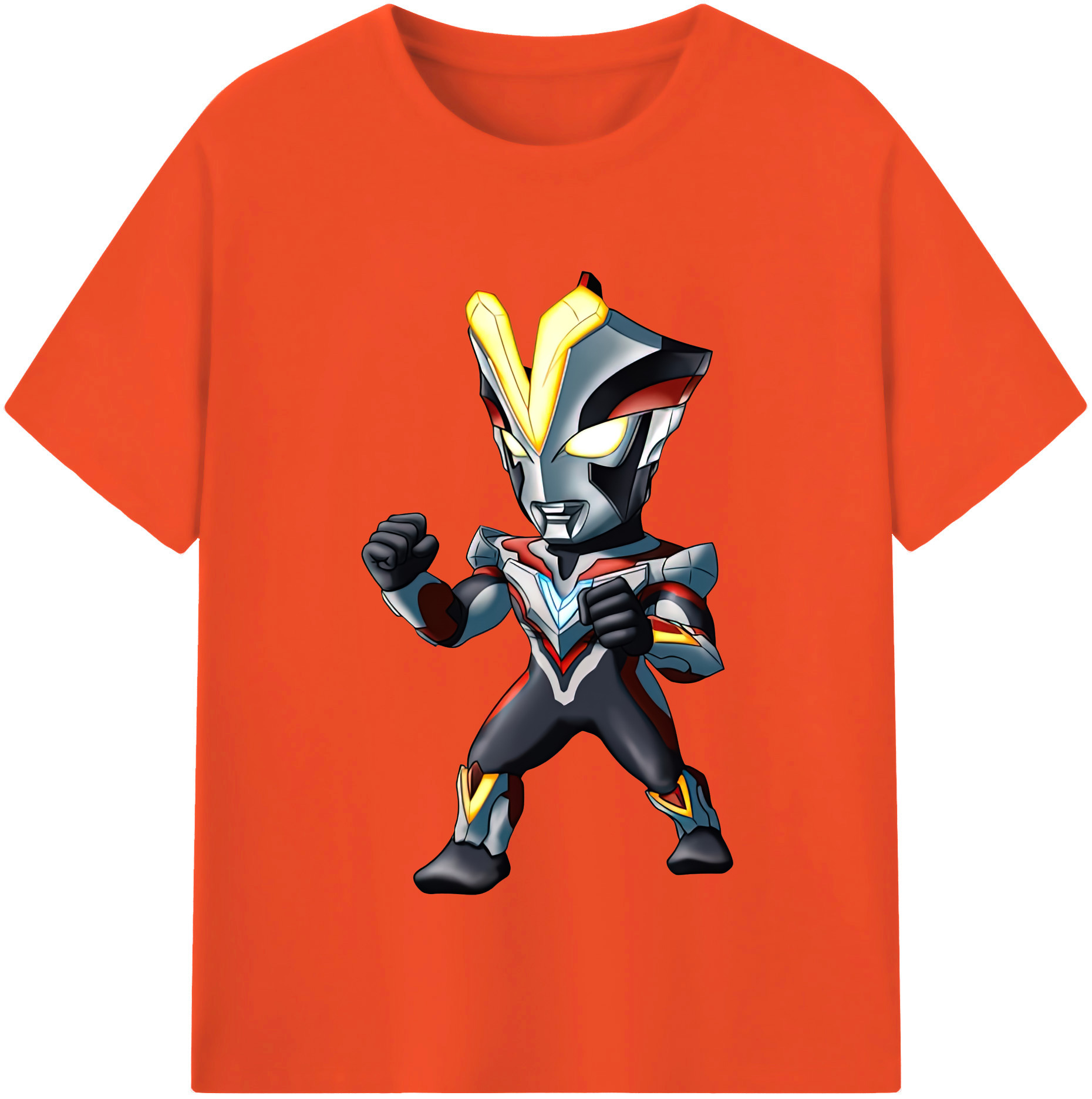 （画像用） ウルトラマン Ultraman 綿100％半袖Tシャツ（フロントプリント）