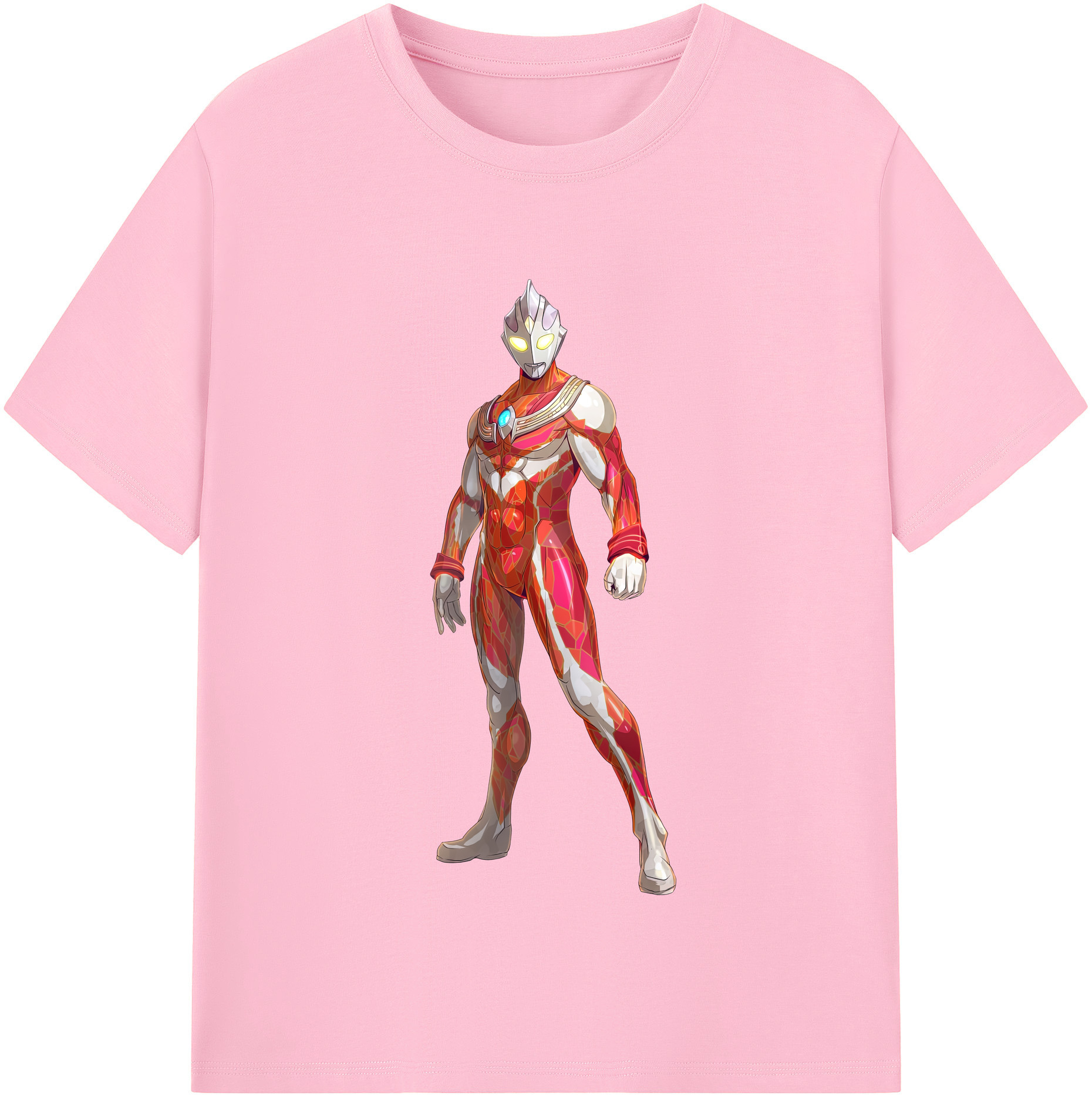 （画像用） ウルトラマン Ultraman 綿100％半袖Tシャツ（フロントプリント）