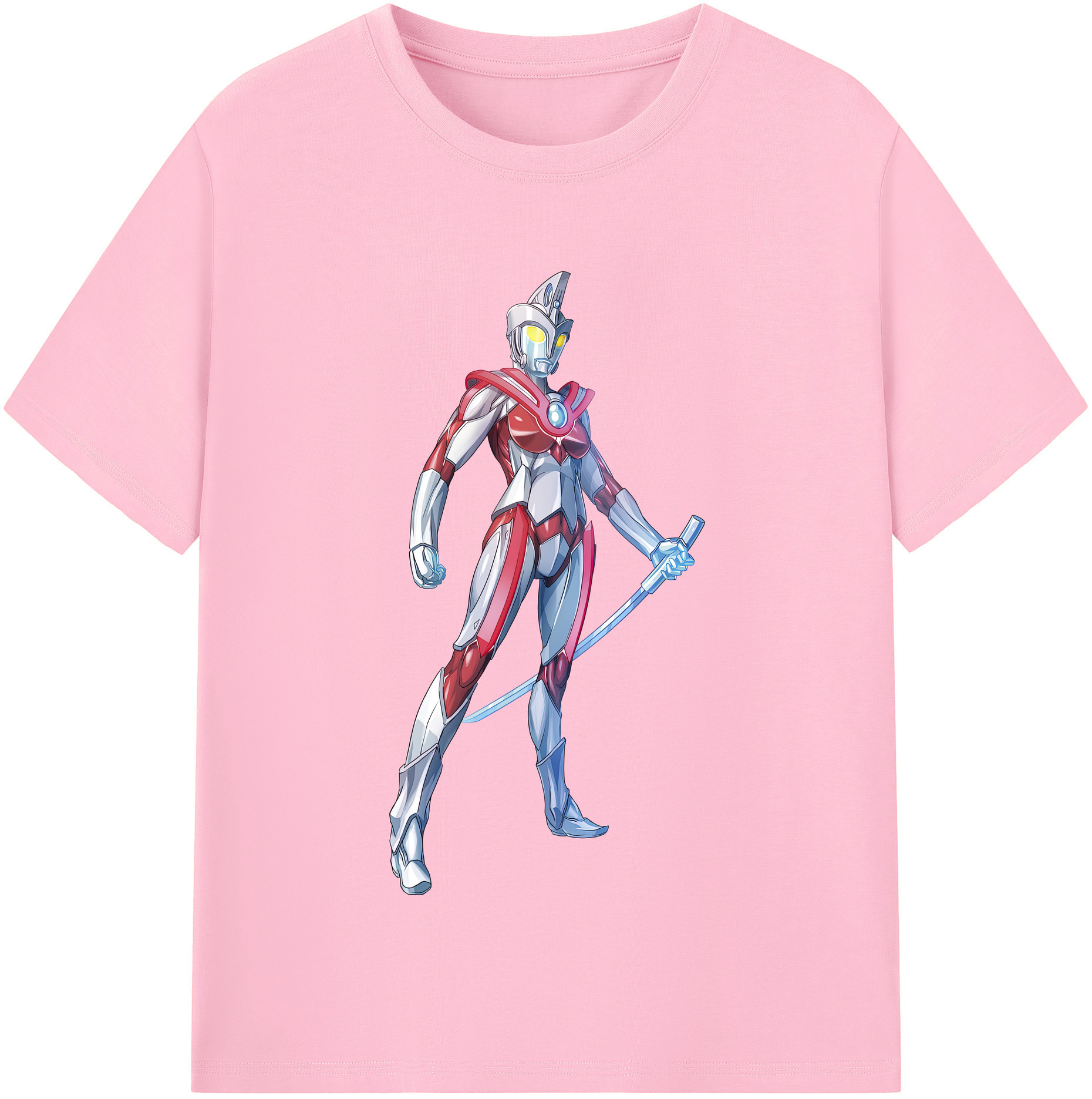 （画像用） ウルトラマン Ultraman 綿100％半袖Tシャツ（フロントプリント）