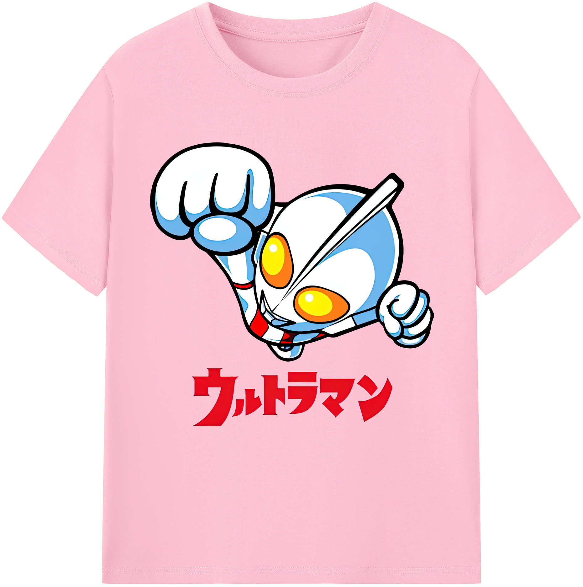 （画像用） ウルトラマン Ultraman 綿100％半袖Tシャツ（フロントプリント）