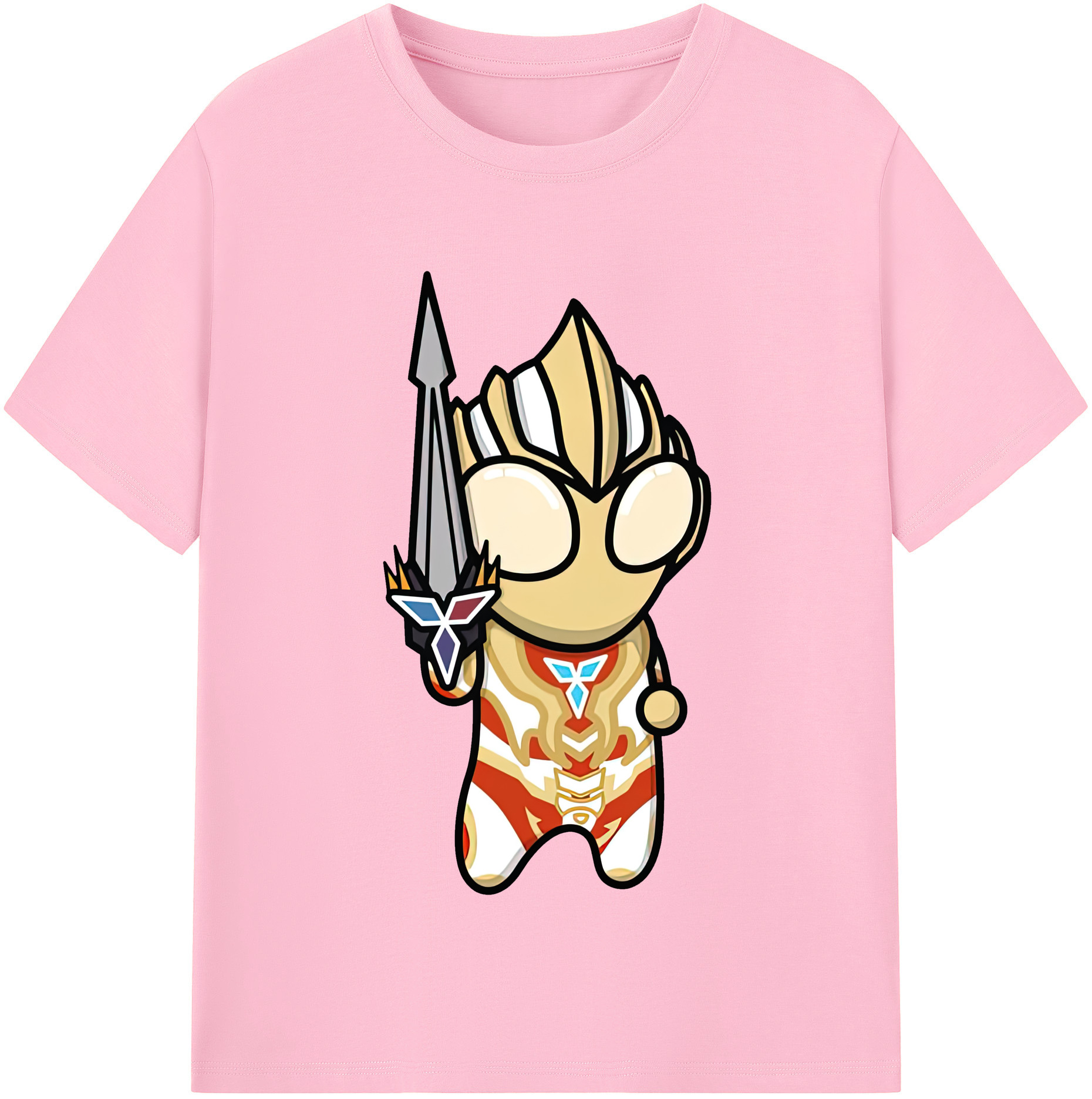 （画像用） ウルトラマン Ultraman 綿100％半袖Tシャツ（フロントプリント）