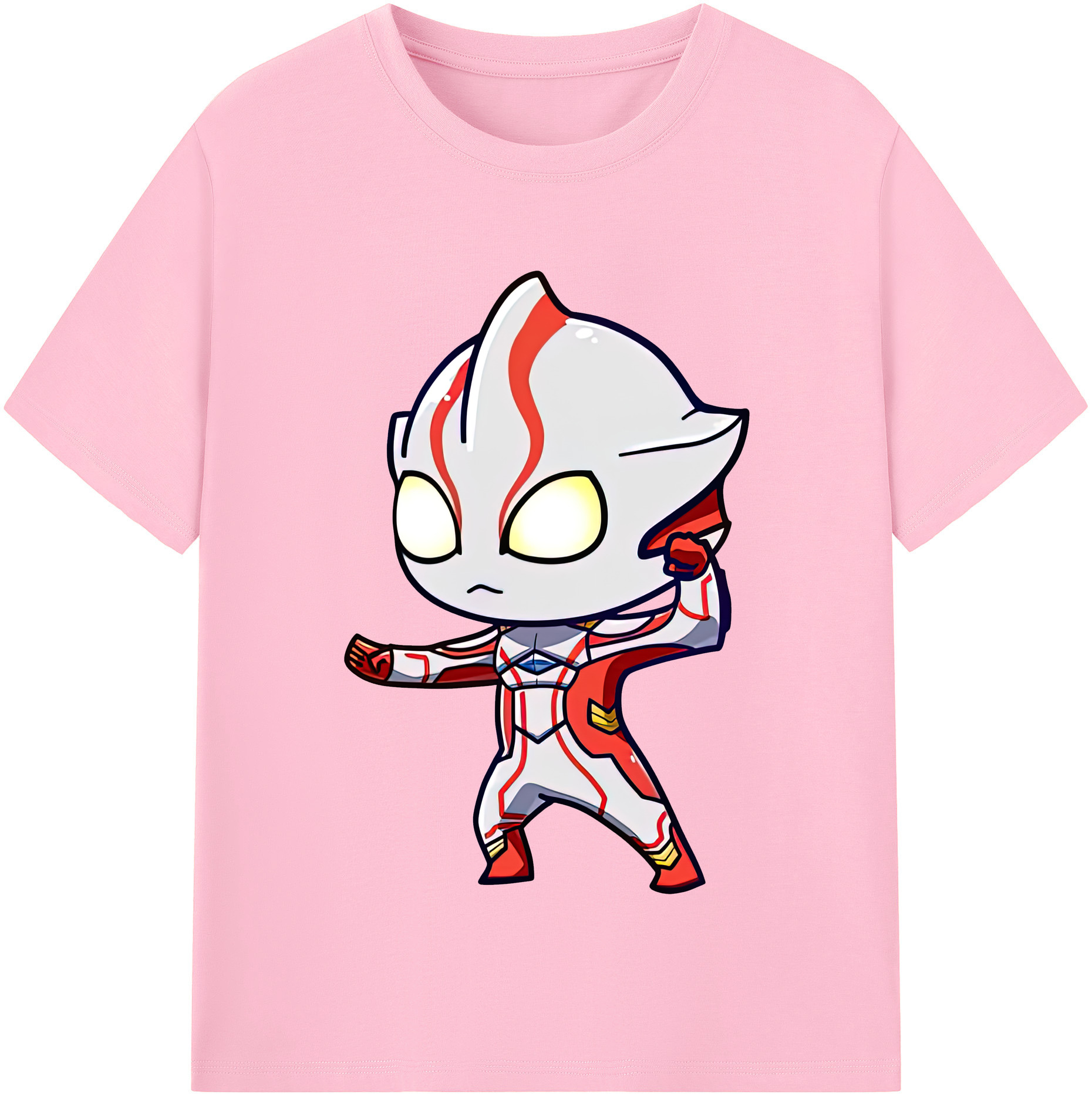 （画像用） ウルトラマン Ultraman 綿100％半袖Tシャツ（フロントプリント）