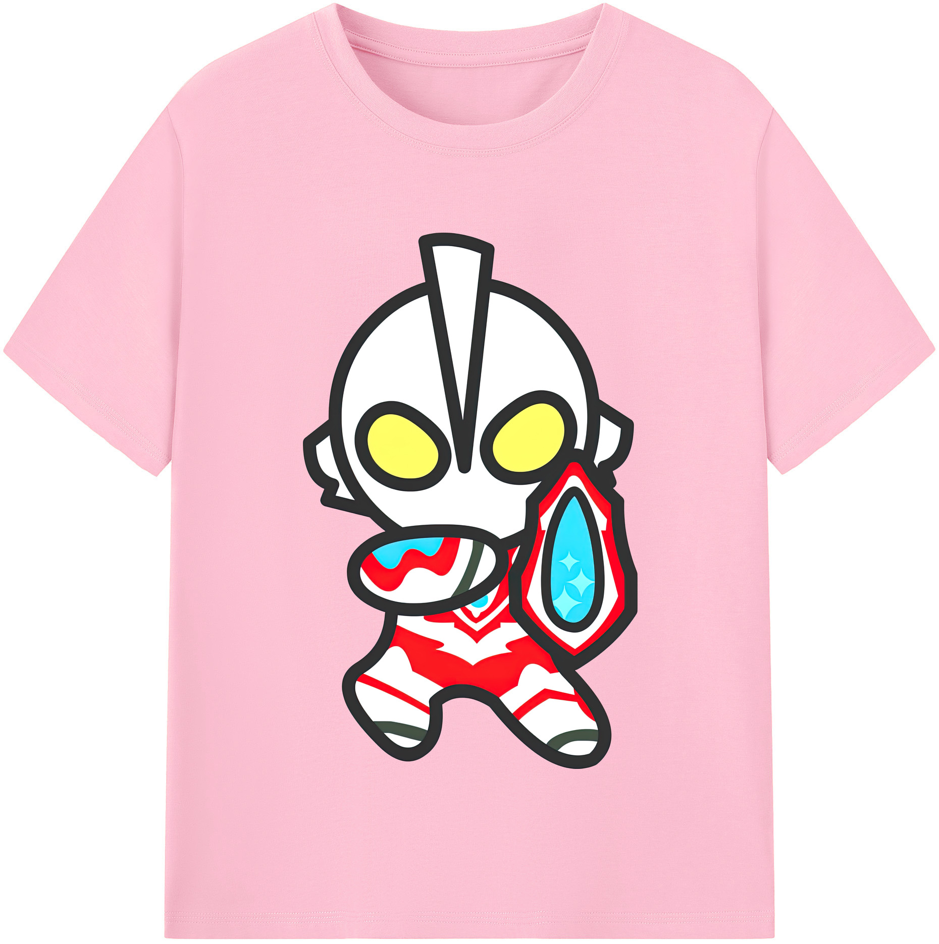 （画像用） ウルトラマン Ultraman 綿100％半袖Tシャツ（フロントプリント）